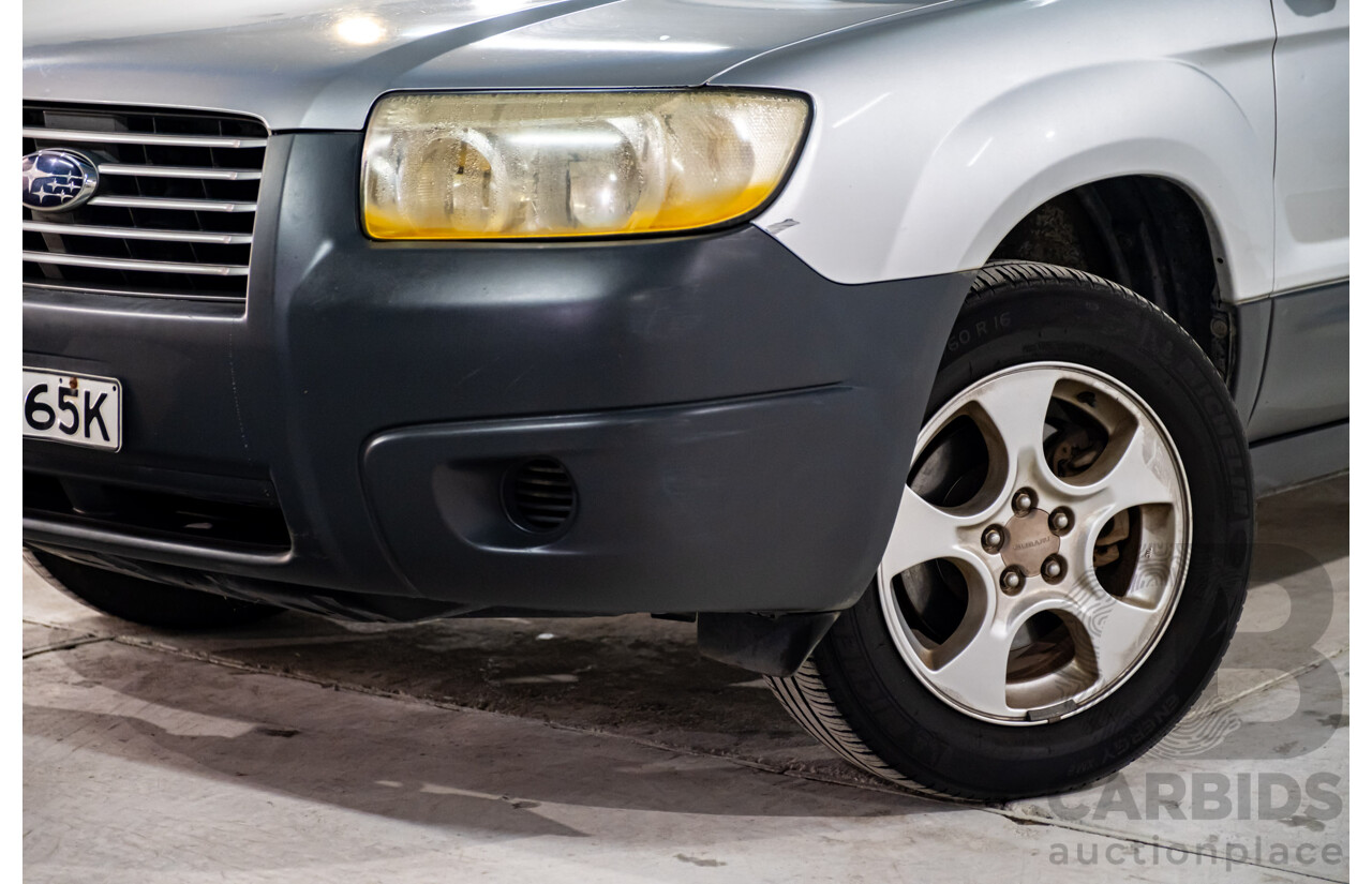 3/2006 Subaru Forester X (AWD) MY06 4d Wagon Silver 2.5L