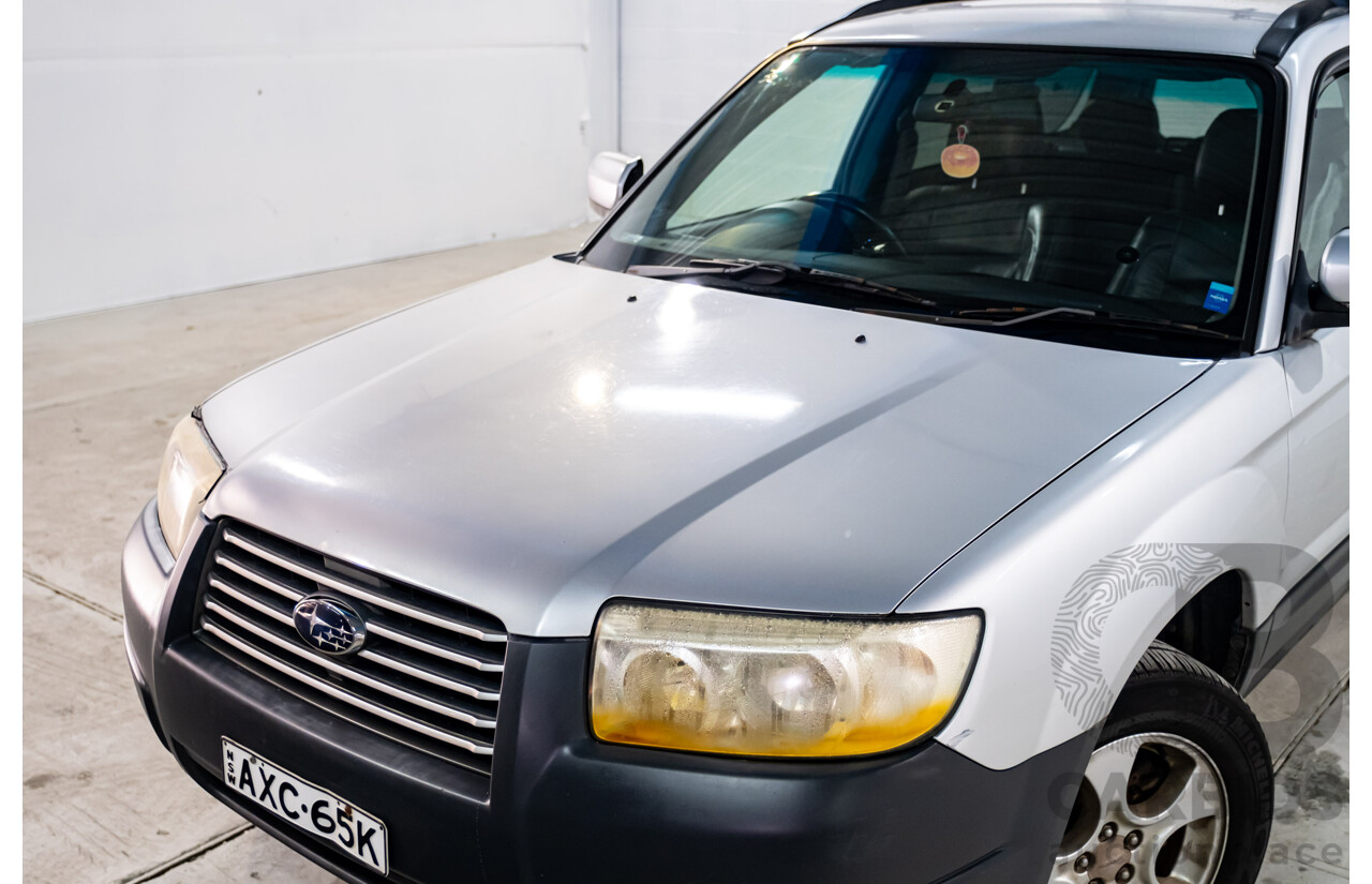 3/2006 Subaru Forester X (AWD) MY06 4d Wagon Silver 2.5L