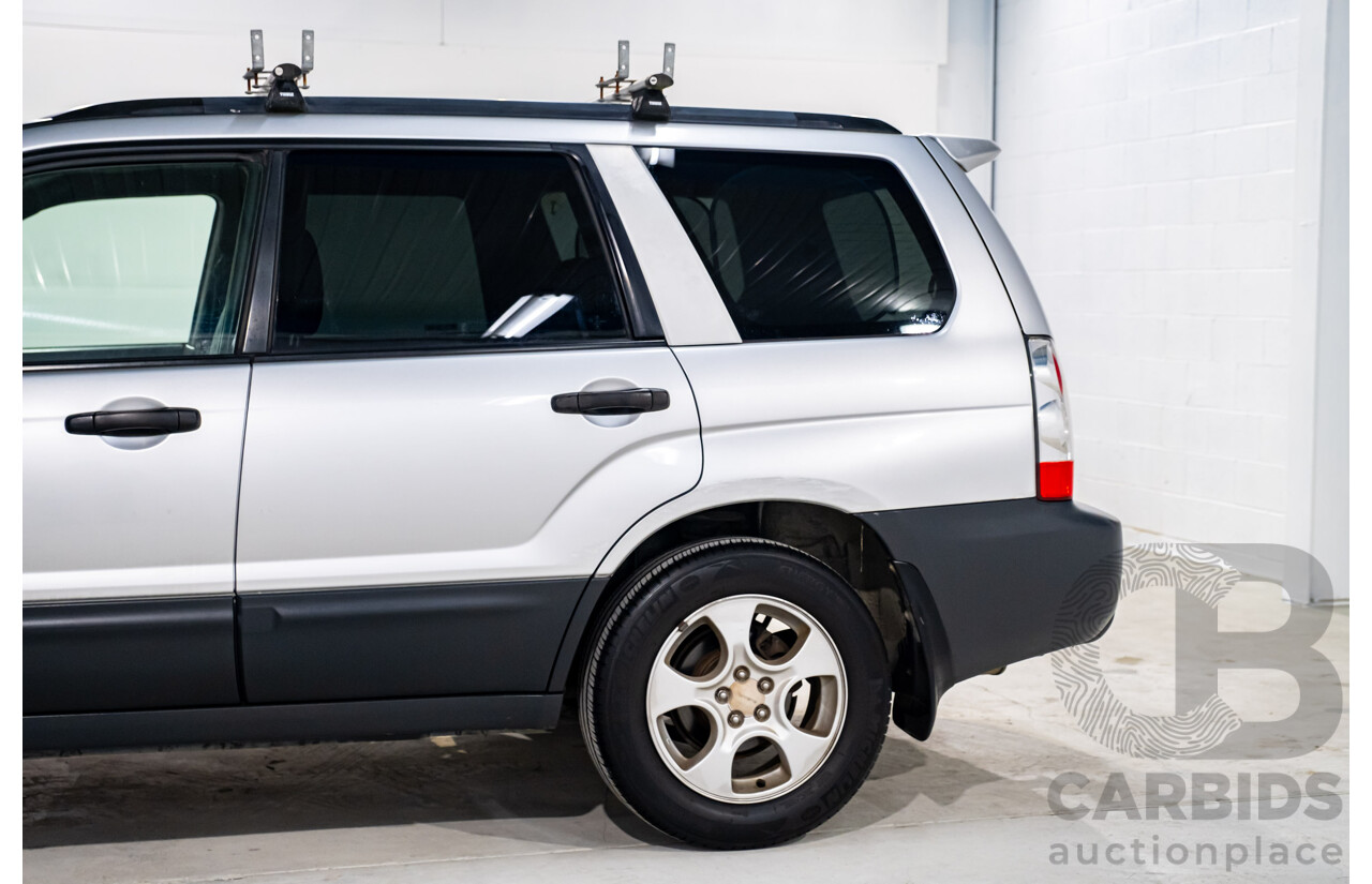 3/2006 Subaru Forester X (AWD) MY06 4d Wagon Silver 2.5L