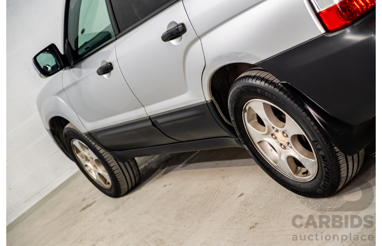 3/2006 Subaru Forester X (AWD) MY06 4d Wagon Silver 2.5L