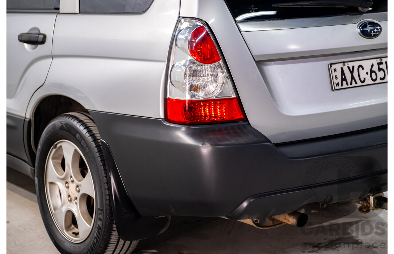 3/2006 Subaru Forester X (AWD) MY06 4d Wagon Silver 2.5L