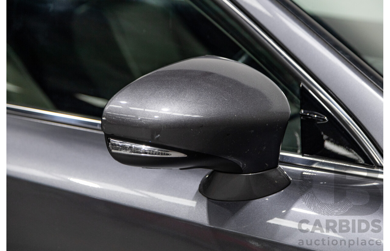 7/2015 Lexus IS300h Luxury Hybrid AVE30R MY15 4d Sedan Mercury Grey Metallic 2.5L - Hybrid