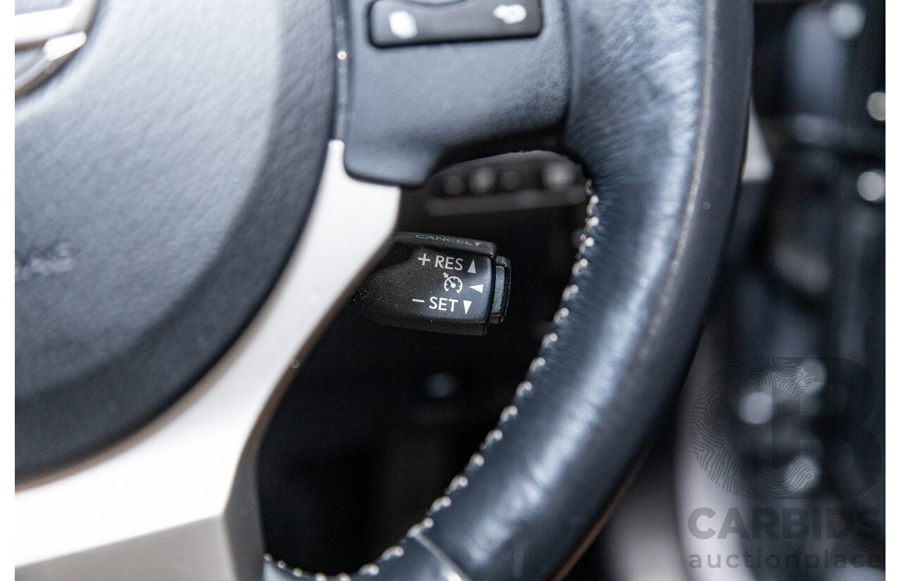 7/2015 Lexus IS300h Luxury Hybrid AVE30R MY15 4d Sedan Mercury Grey Metallic 2.5L - Hybrid