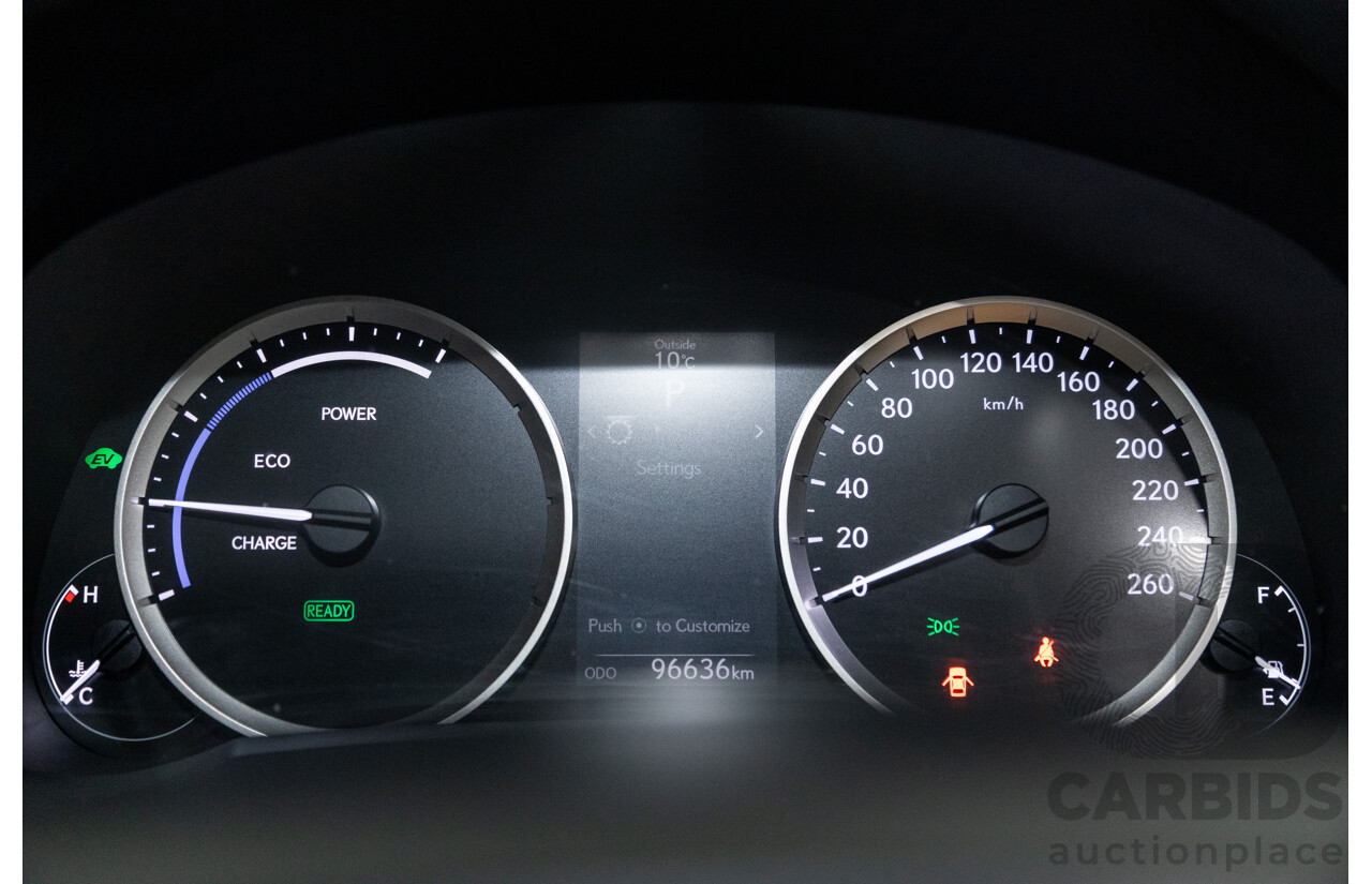 7/2015 Lexus IS300h Luxury Hybrid AVE30R MY15 4d Sedan Mercury Grey Metallic 2.5L - Hybrid