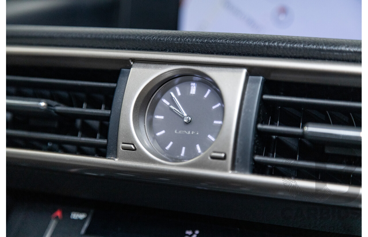 7/2015 Lexus IS300h Luxury Hybrid AVE30R MY15 4d Sedan Mercury Grey Metallic 2.5L - Hybrid