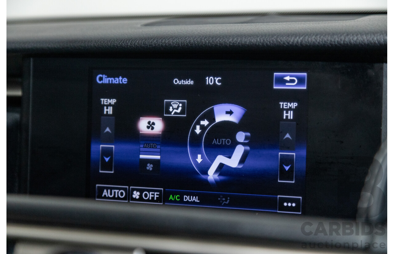 7/2015 Lexus IS300h Luxury Hybrid AVE30R MY15 4d Sedan Mercury Grey Metallic 2.5L - Hybrid