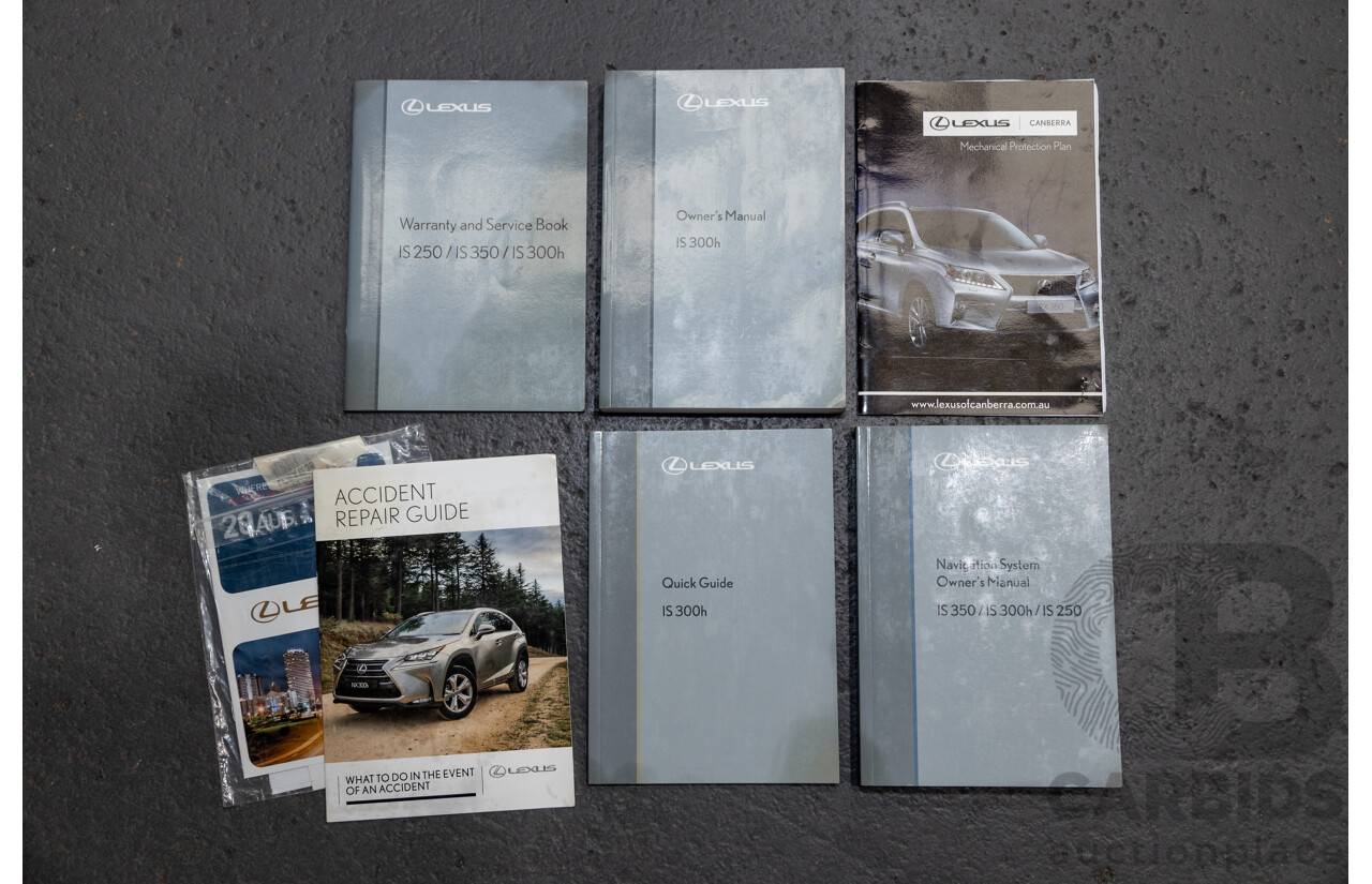 7/2015 Lexus IS300h Luxury Hybrid AVE30R MY15 4d Sedan Mercury Grey Metallic 2.5L - Hybrid
