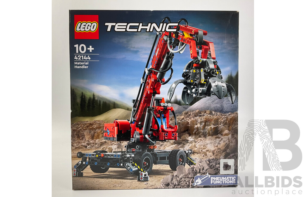 Lego Technic Set with Pneumatic Functions, 42144 in Sealed Box