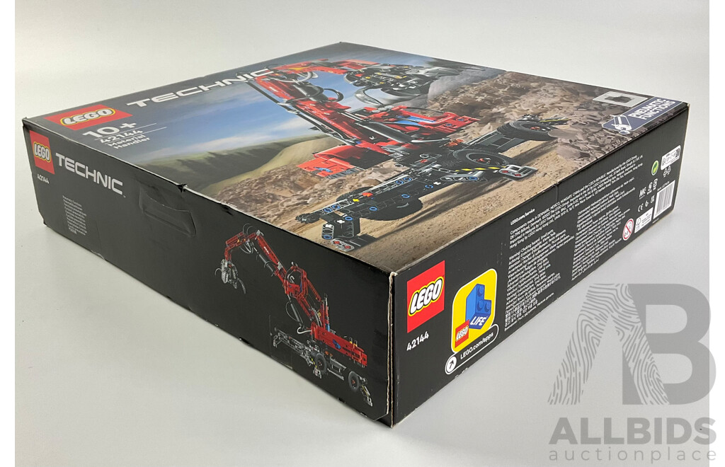 Lego Technic Set with Pneumatic Functions, 42144 in Sealed Box