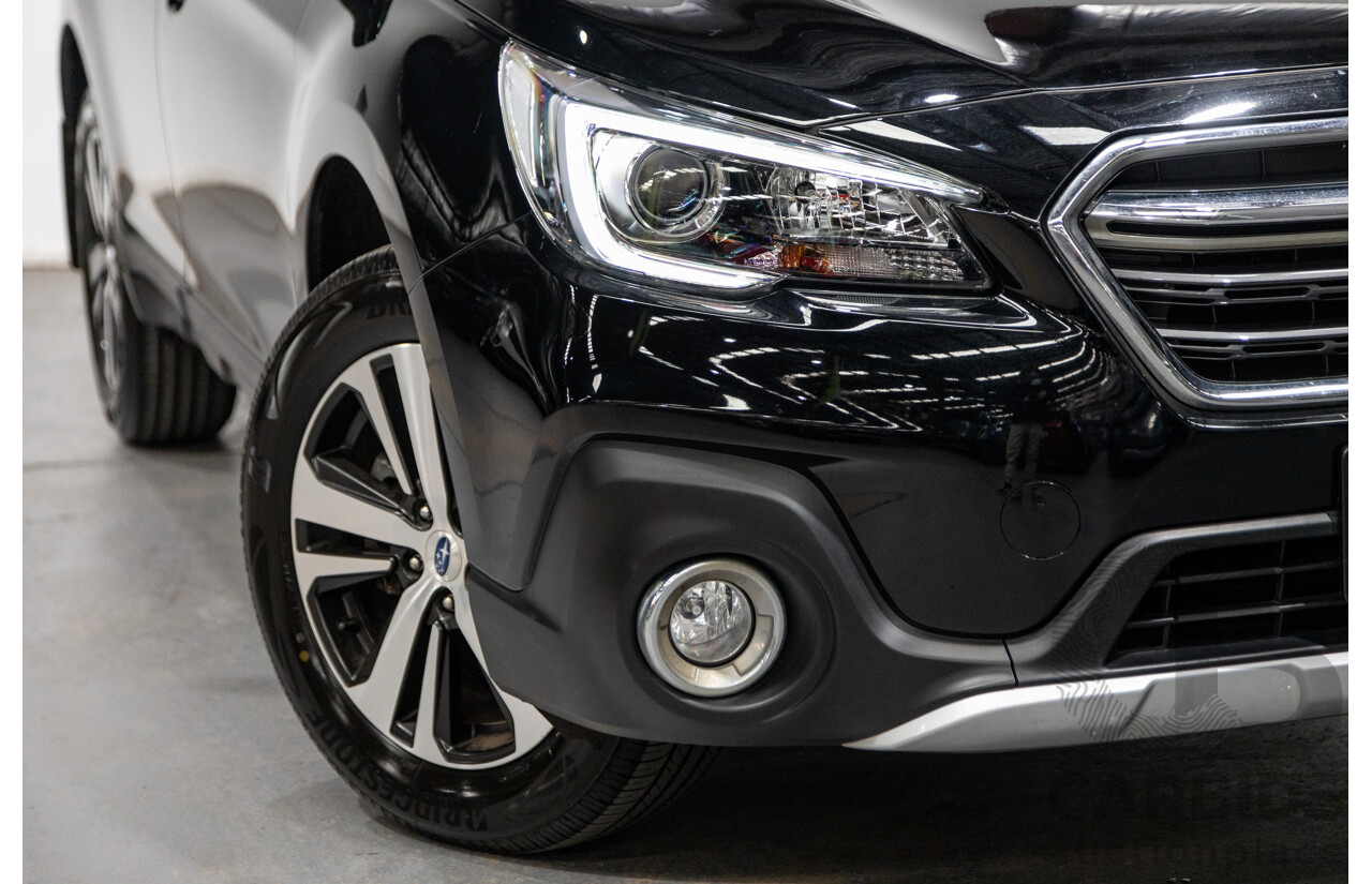 3/2018 Subaru Outback 2.5i (AWD) 5GEN B6A MY18 4d Wagon Crystal Black Mica 2.5L