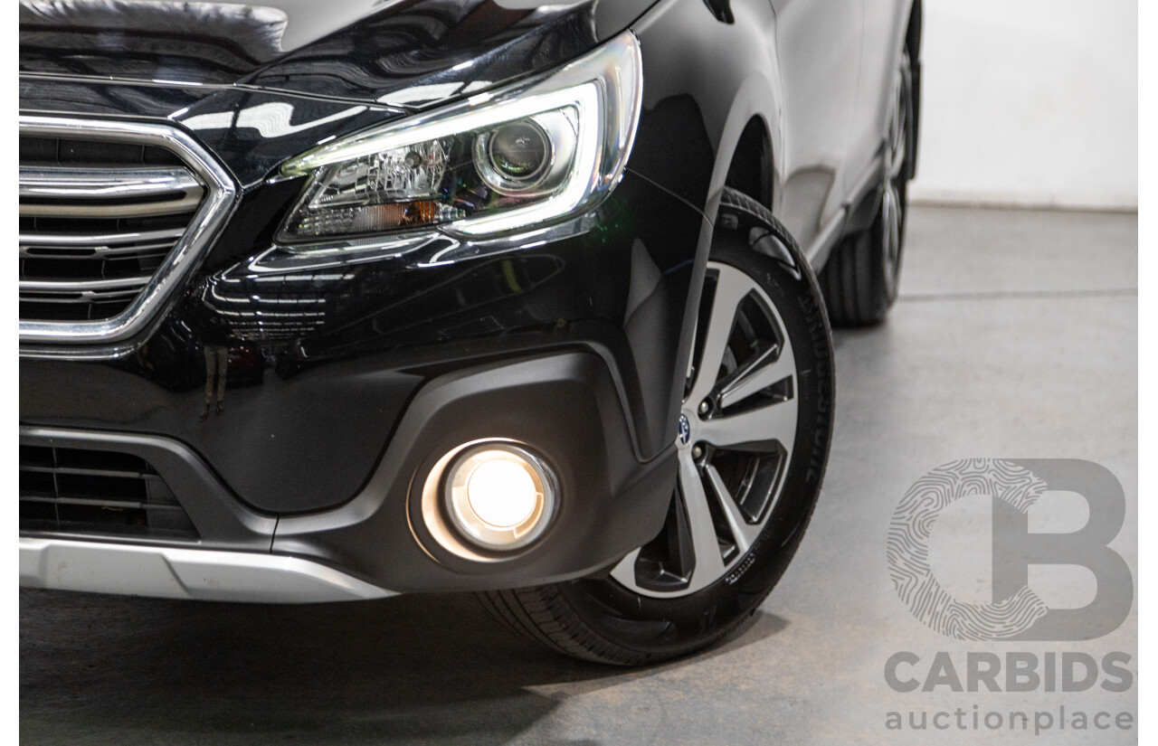 3/2018 Subaru Outback 2.5i (AWD) 5GEN B6A MY18 4d Wagon Crystal Black Mica 2.5L