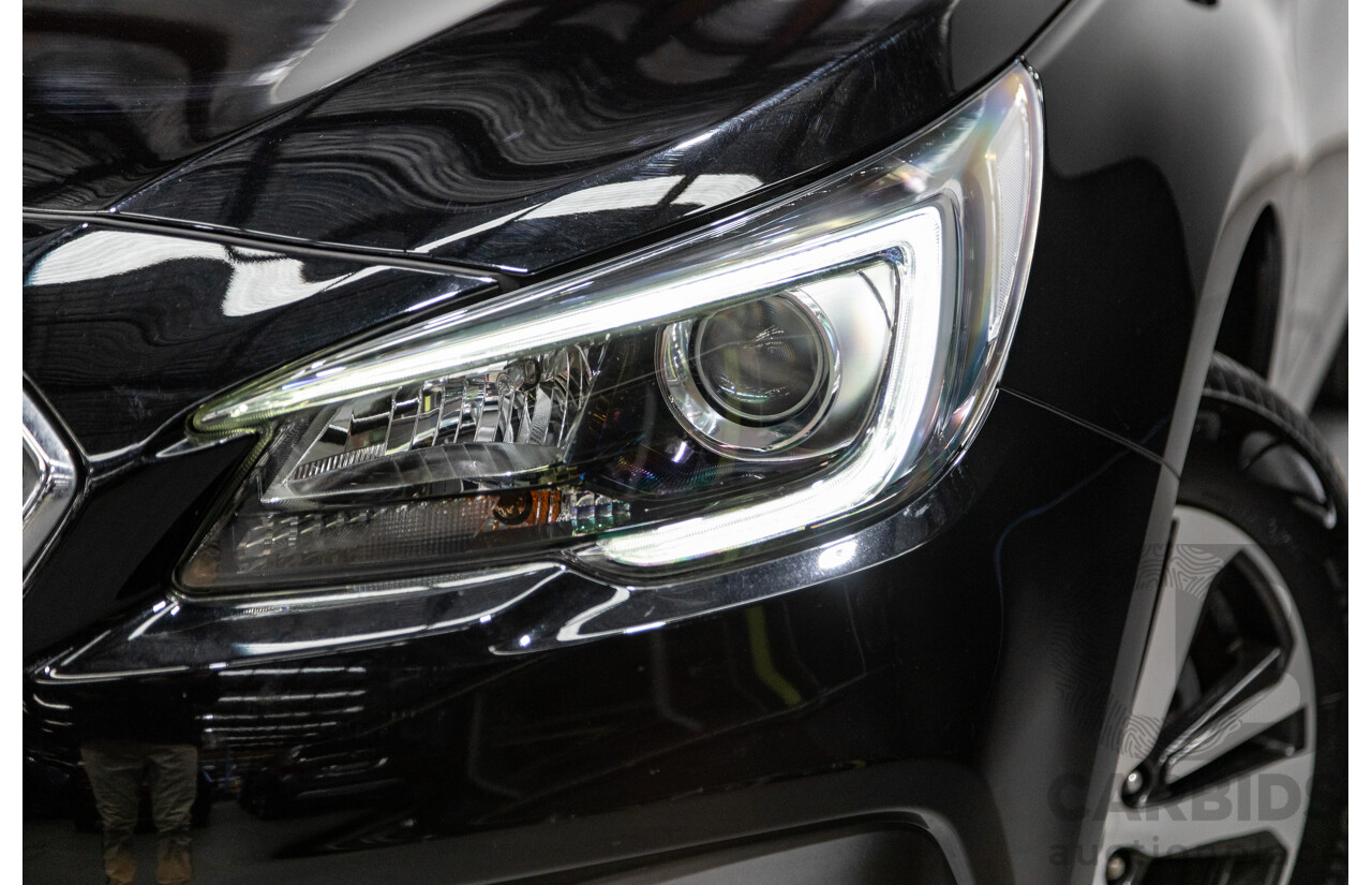 3/2018 Subaru Outback 2.5i (AWD) 5GEN B6A MY18 4d Wagon Crystal Black Mica 2.5L