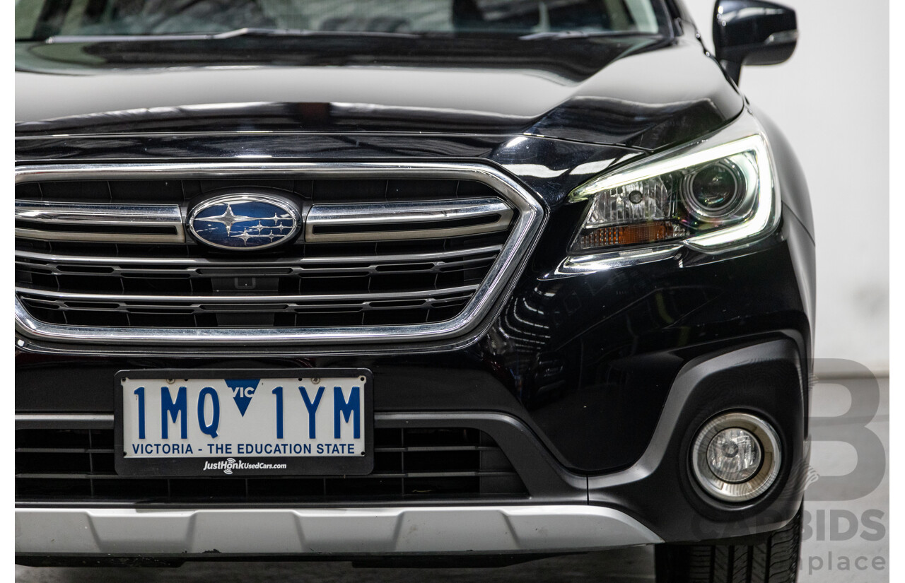 3/2018 Subaru Outback 2.5i (AWD) 5GEN B6A MY18 4d Wagon Crystal Black Mica 2.5L