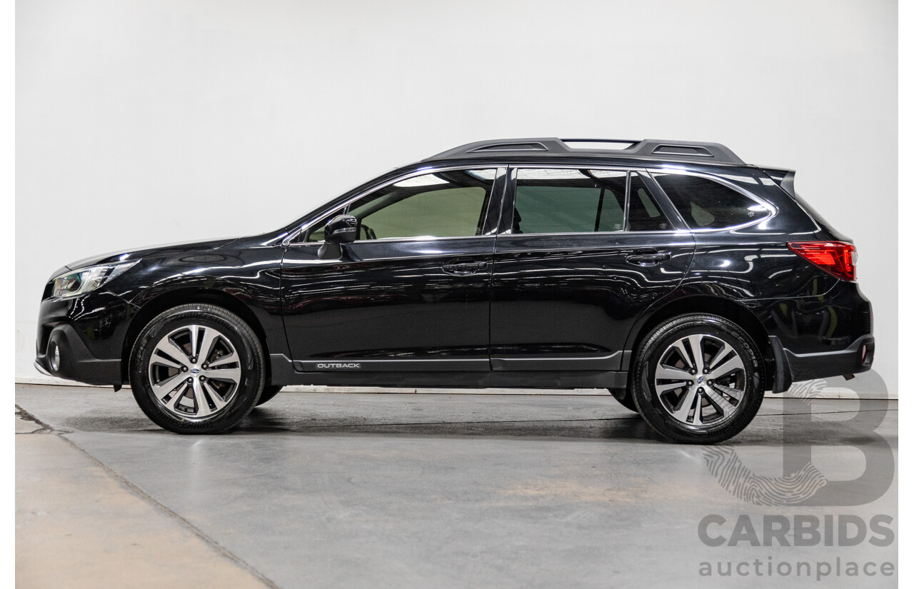 3/2018 Subaru Outback 2.5i (AWD) 5GEN B6A MY18 4d Wagon Crystal Black Mica 2.5L
