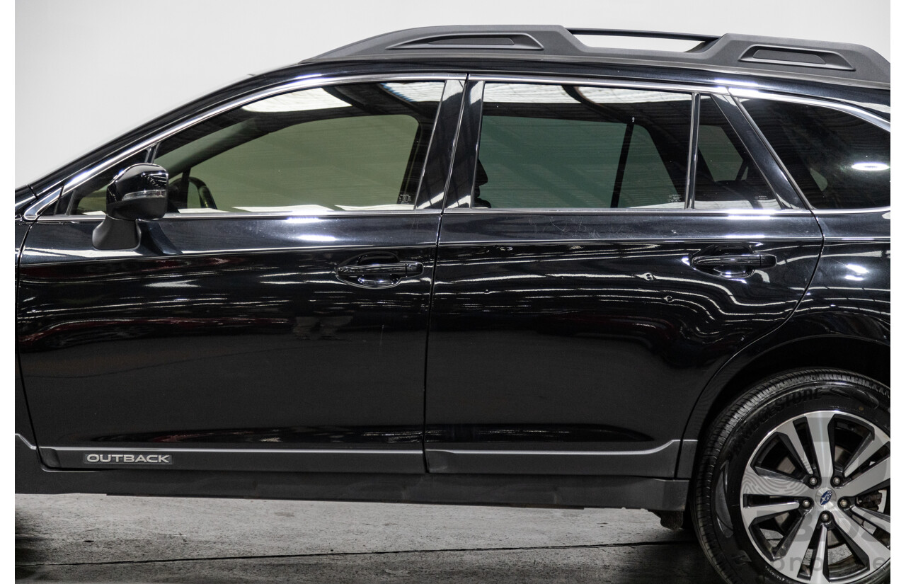 3/2018 Subaru Outback 2.5i (AWD) 5GEN B6A MY18 4d Wagon Crystal Black Mica 2.5L