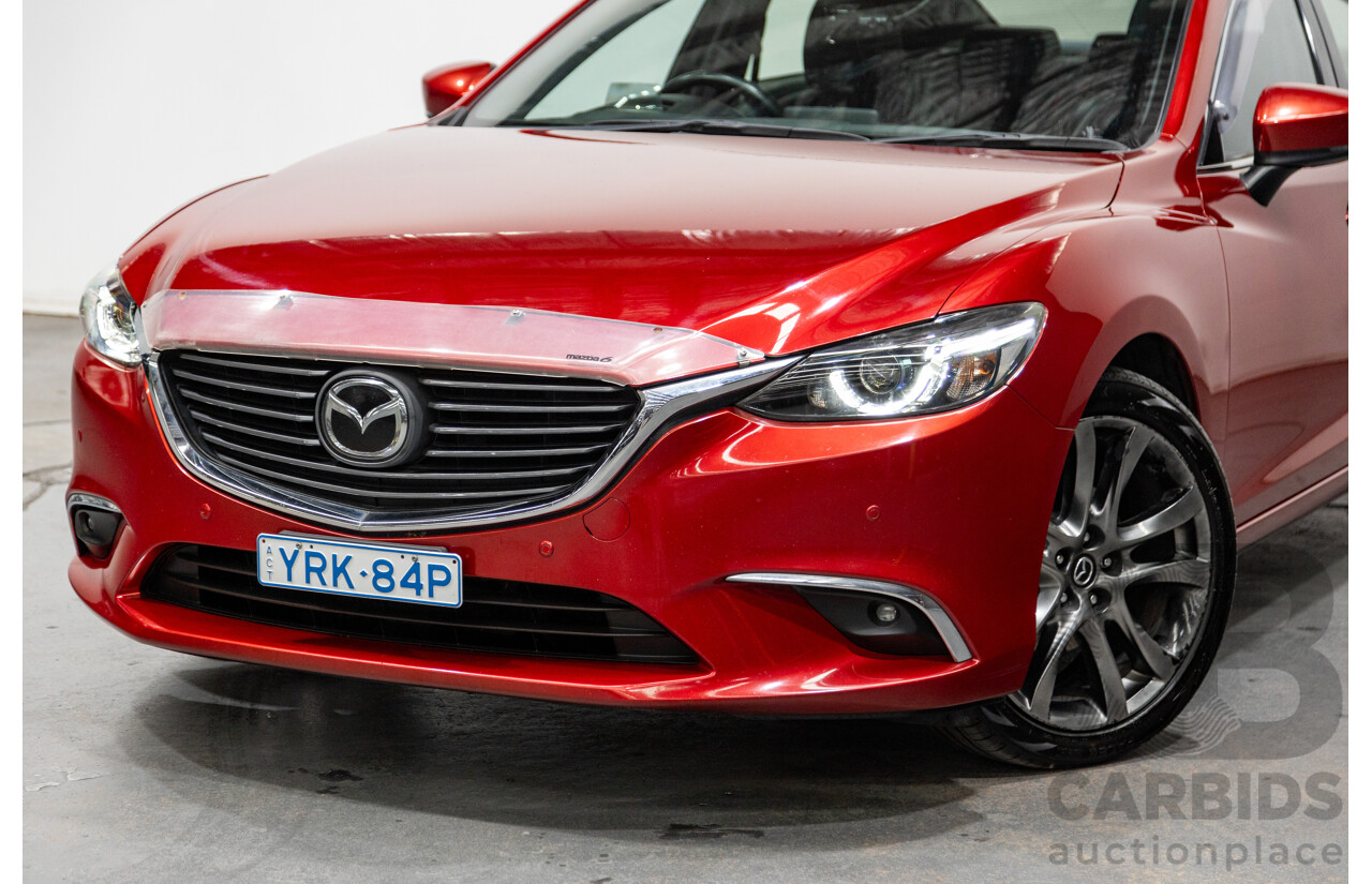 3/2017 Mazda 6 Atenza 6C MY15 4d Sedan Soul Red Metallic 2.5L