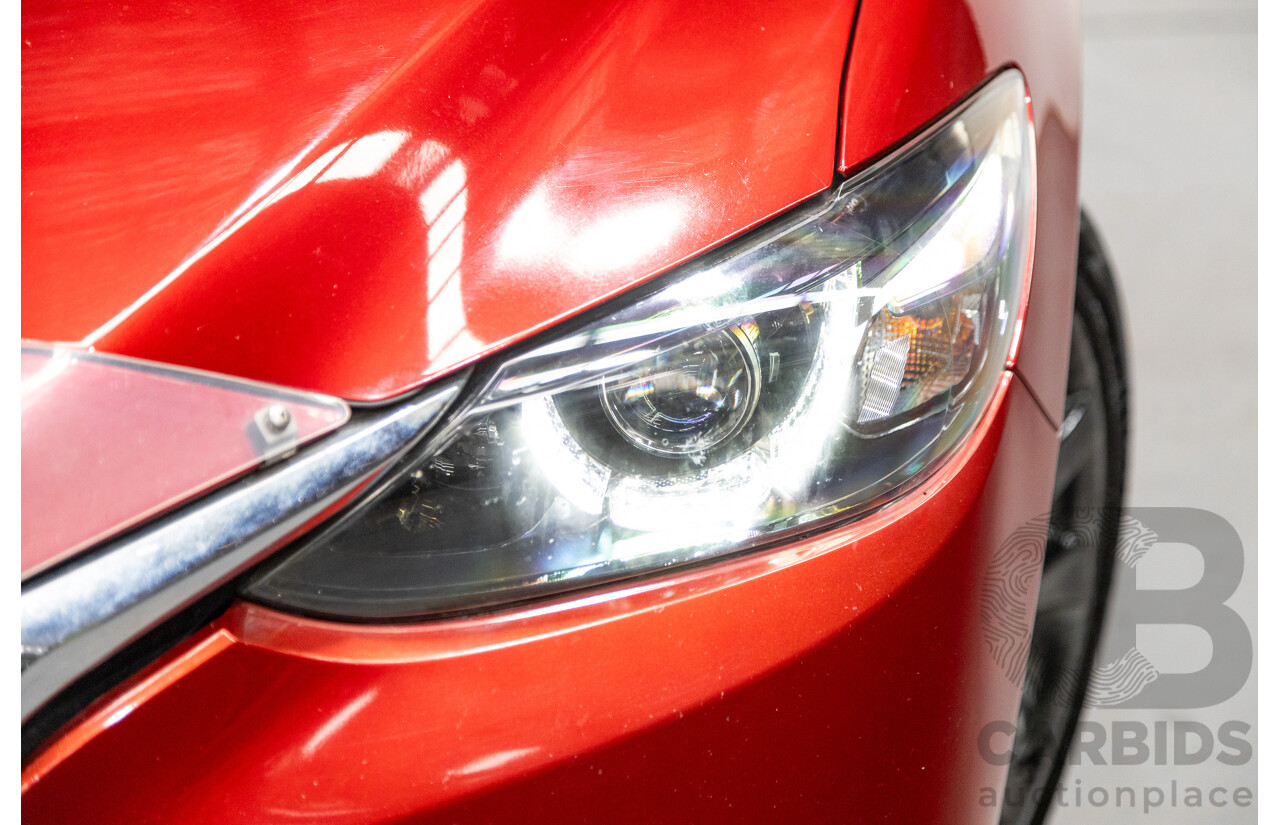 3/2017 Mazda 6 Atenza 6C MY15 4d Sedan Soul Red Metallic 2.5L