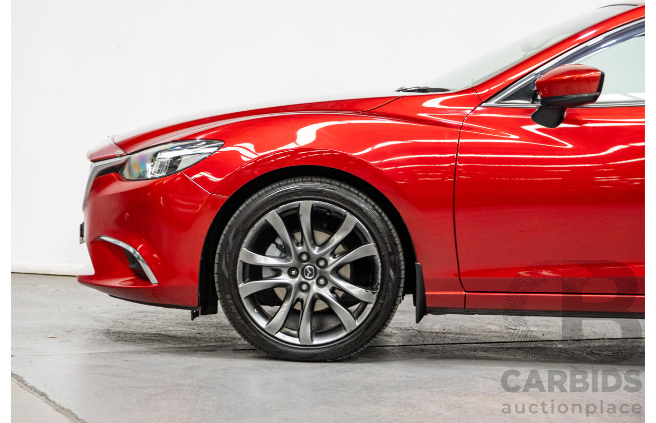 3/2017 Mazda 6 Atenza 6C MY15 4d Sedan Soul Red Metallic 2.5L