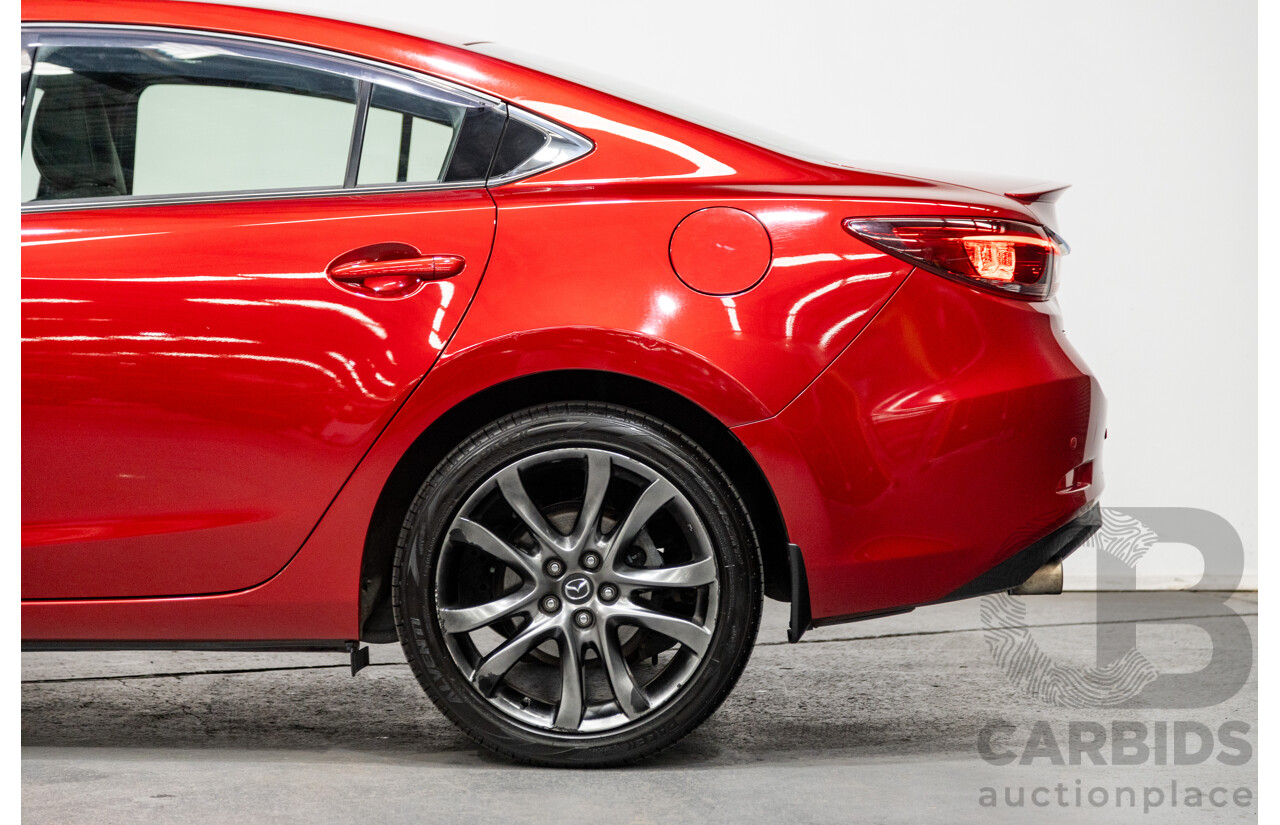 3/2017 Mazda 6 Atenza 6C MY15 4d Sedan Soul Red Metallic 2.5L