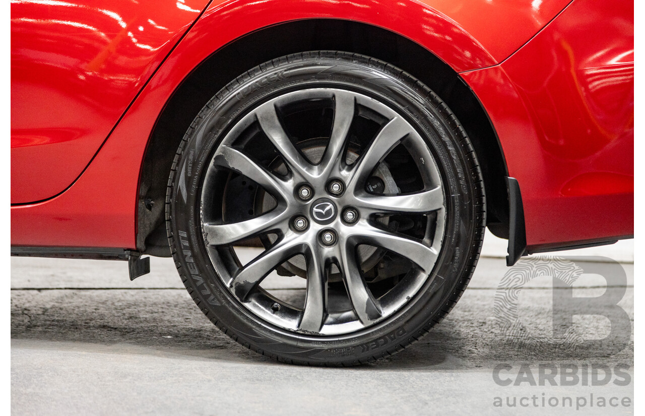 3/2017 Mazda 6 Atenza 6C MY15 4d Sedan Soul Red Metallic 2.5L