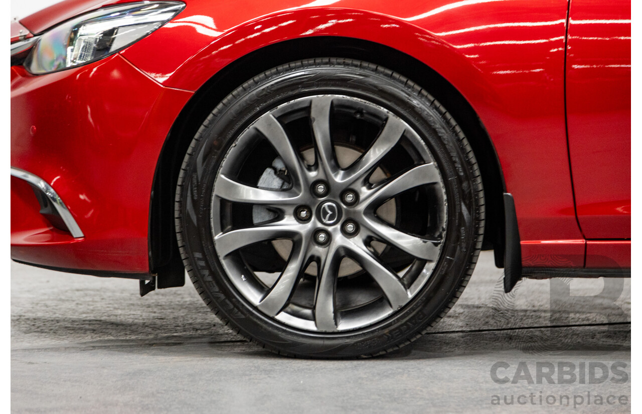 3/2017 Mazda 6 Atenza 6C MY15 4d Sedan Soul Red Metallic 2.5L