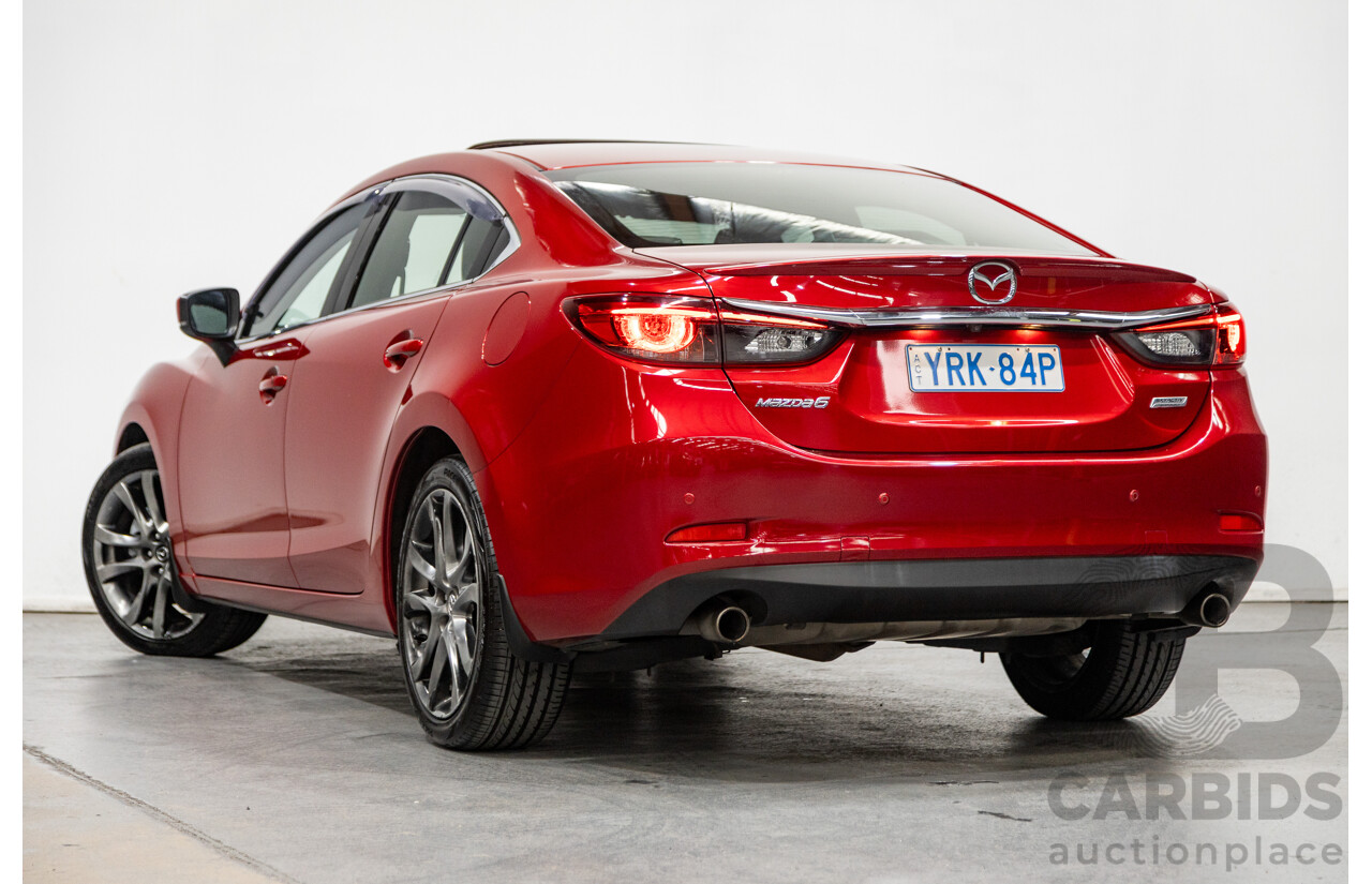 3/2017 Mazda 6 Atenza 6C MY15 4d Sedan Soul Red Metallic 2.5L