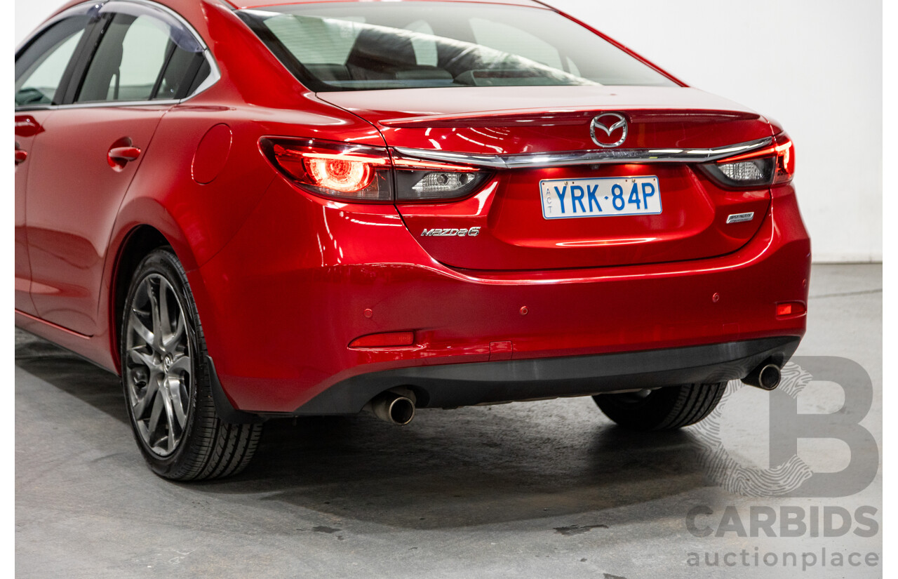 3/2017 Mazda 6 Atenza 6C MY15 4d Sedan Soul Red Metallic 2.5L