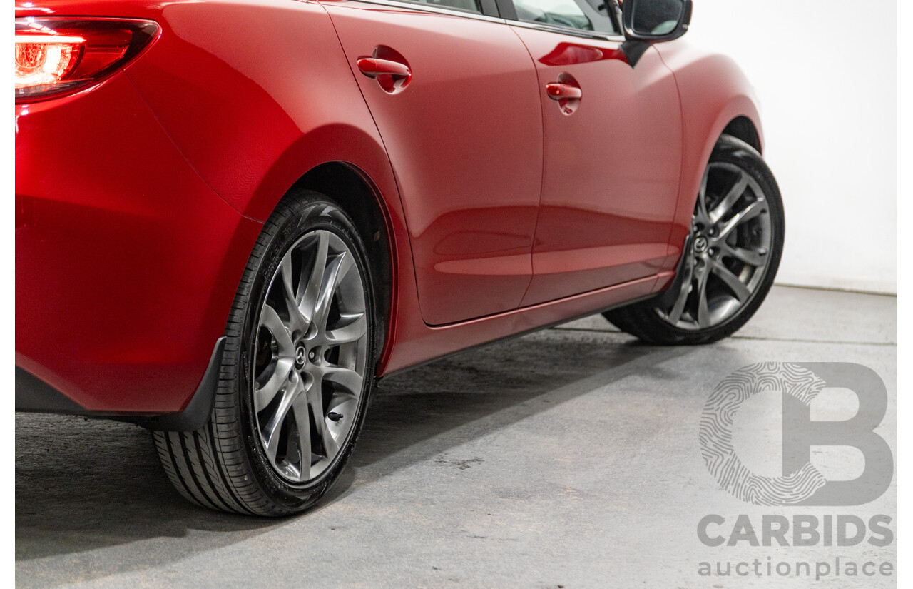 3/2017 Mazda 6 Atenza 6C MY15 4d Sedan Soul Red Metallic 2.5L