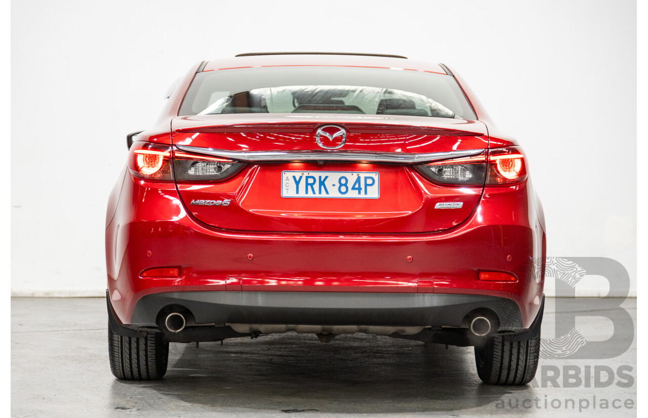 3/2017 Mazda 6 Atenza 6C MY15 4d Sedan Soul Red Metallic 2.5L