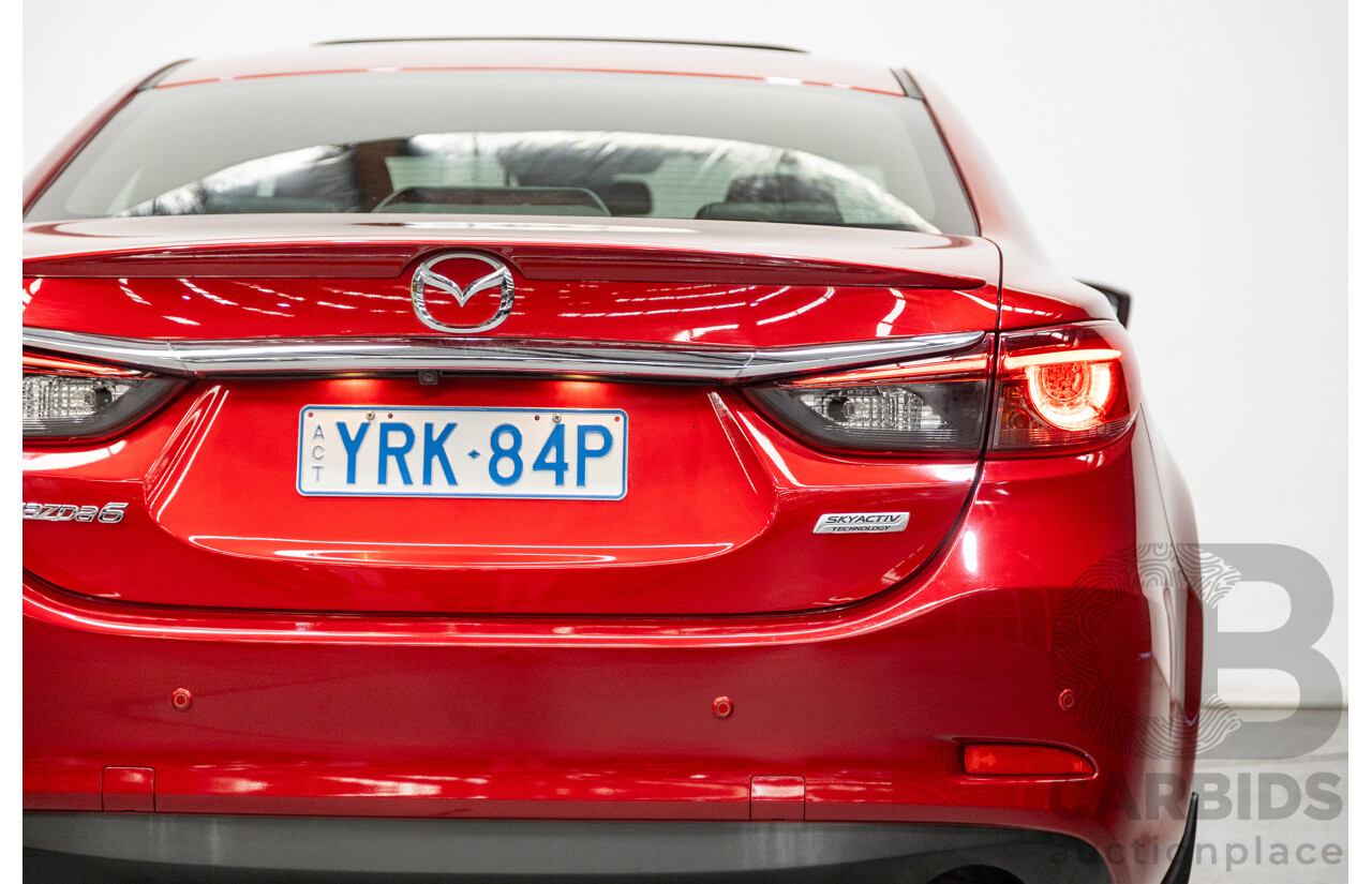 3/2017 Mazda 6 Atenza 6C MY15 4d Sedan Soul Red Metallic 2.5L