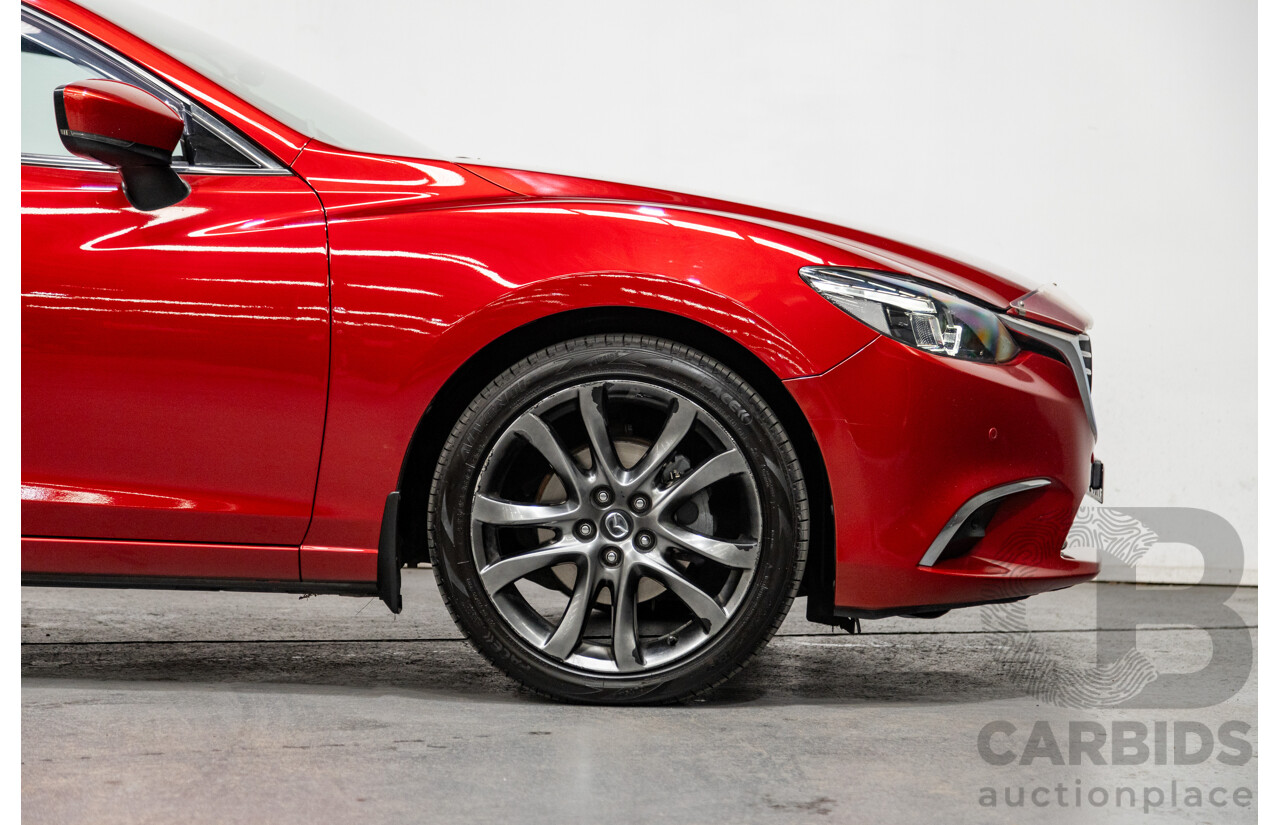 3/2017 Mazda 6 Atenza 6C MY15 4d Sedan Soul Red Metallic 2.5L