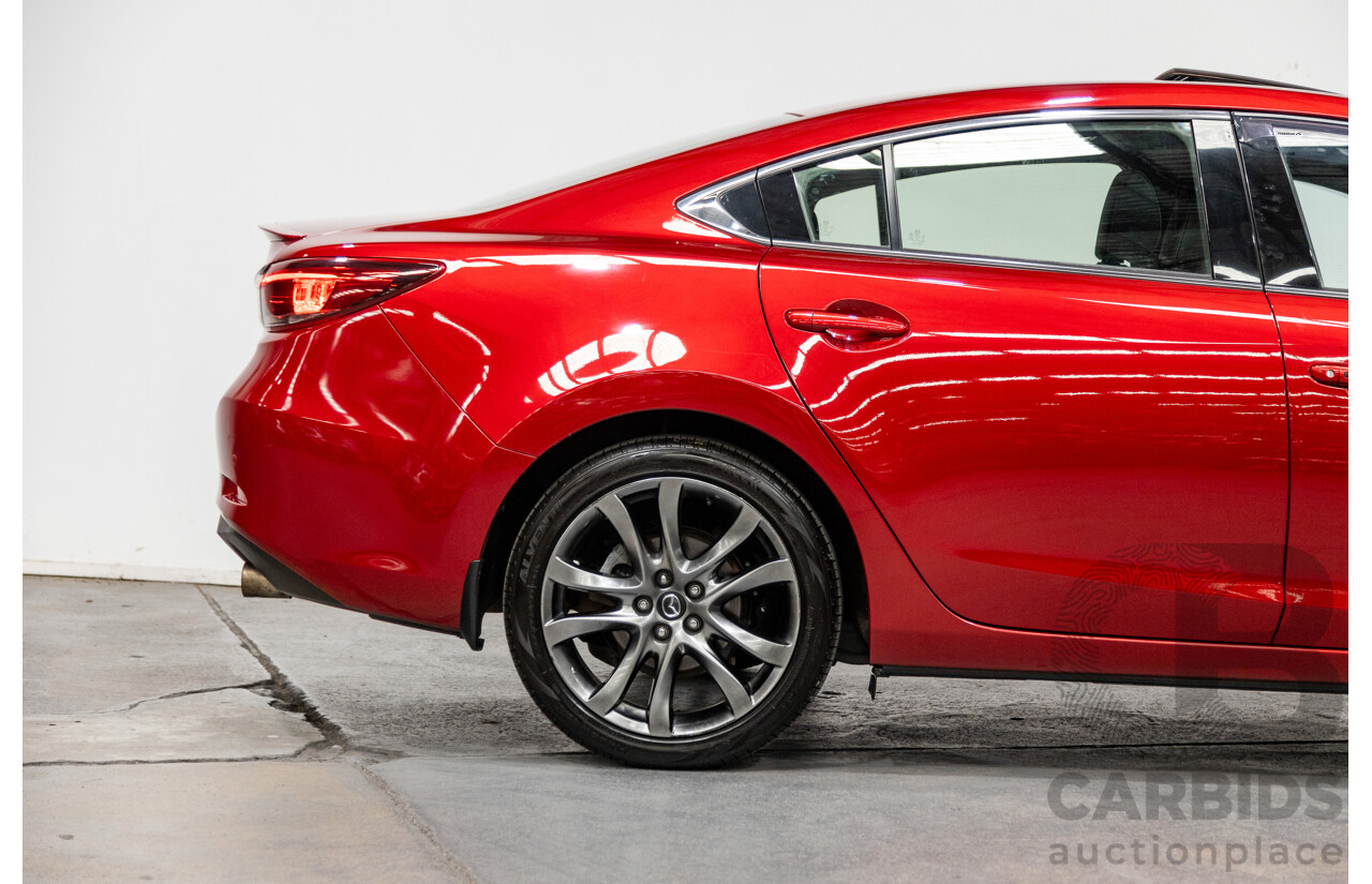 3/2017 Mazda 6 Atenza 6C MY15 4d Sedan Soul Red Metallic 2.5L
