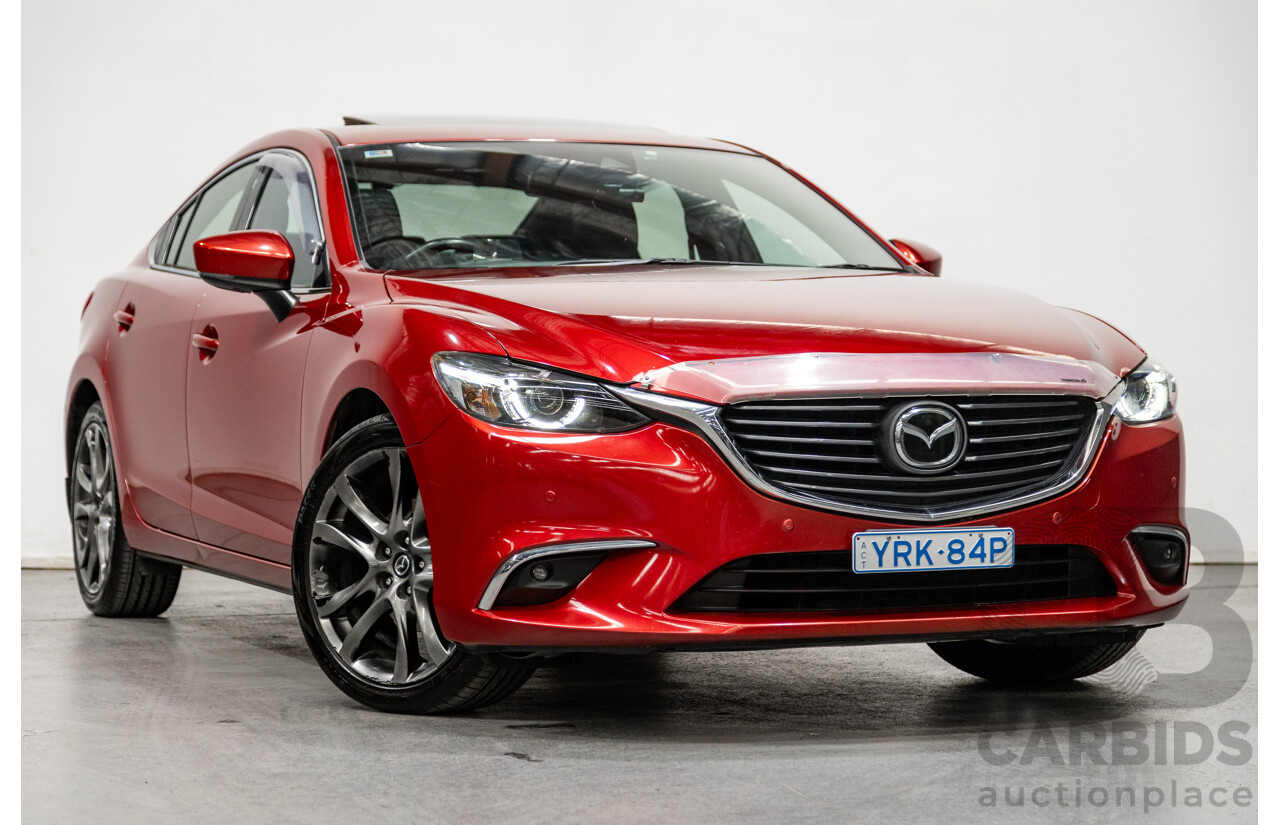 3/2017 Mazda 6 Atenza 6C MY15 4d Sedan Soul Red Metallic 2.5L