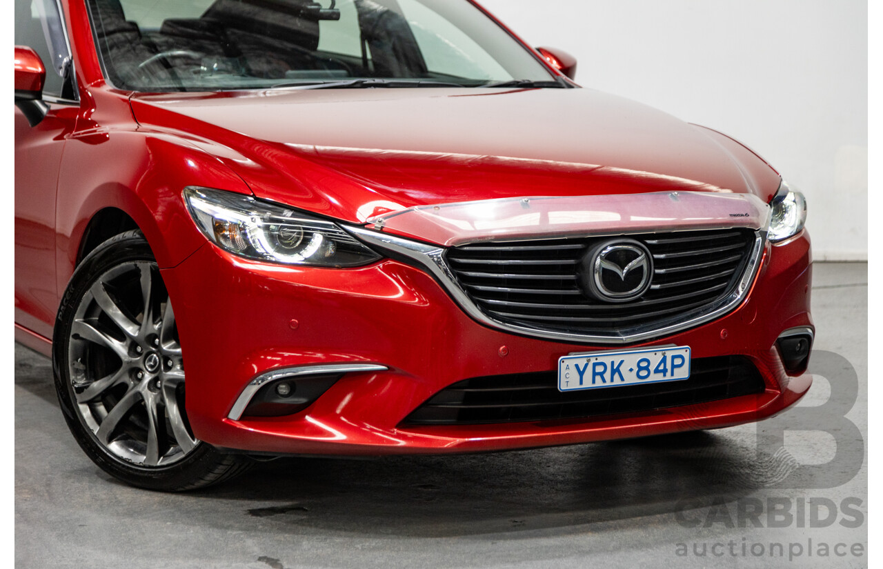 3/2017 Mazda 6 Atenza 6C MY15 4d Sedan Soul Red Metallic 2.5L