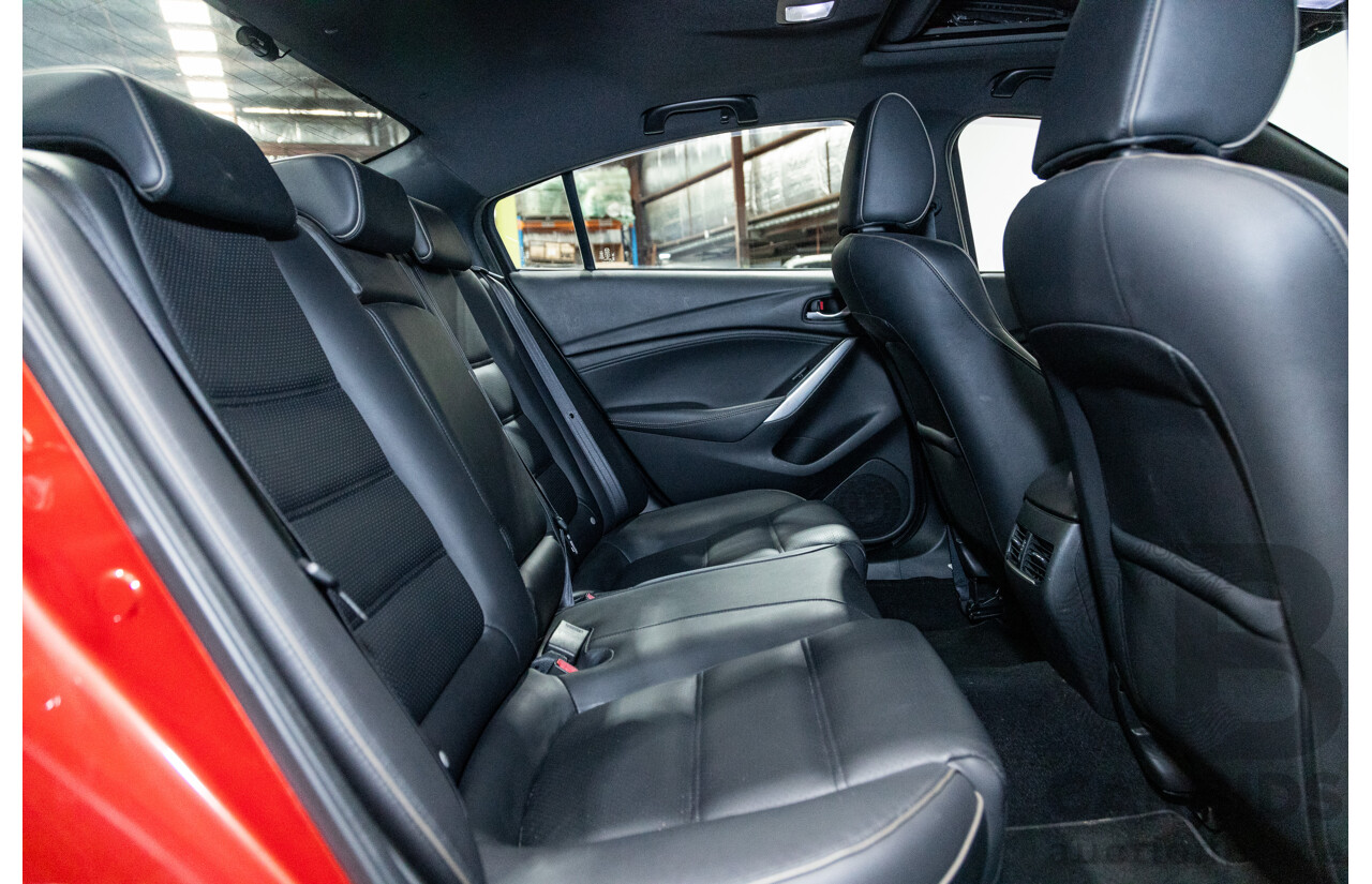 3/2017 Mazda 6 Atenza 6C MY15 4d Sedan Soul Red Metallic 2.5L