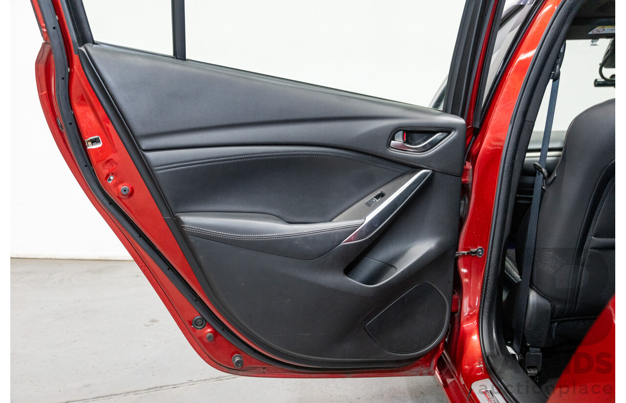 3/2017 Mazda 6 Atenza 6C MY15 4d Sedan Soul Red Metallic 2.5L