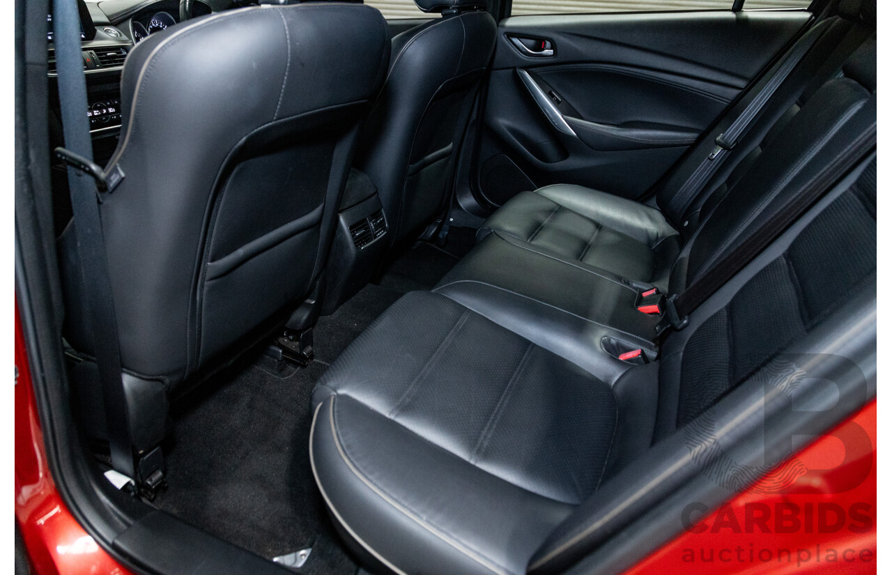 3/2017 Mazda 6 Atenza 6C MY15 4d Sedan Soul Red Metallic 2.5L