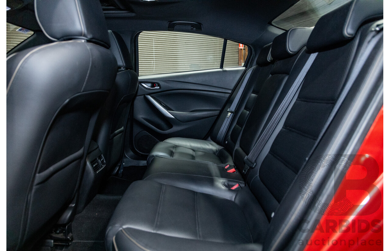 3/2017 Mazda 6 Atenza 6C MY15 4d Sedan Soul Red Metallic 2.5L