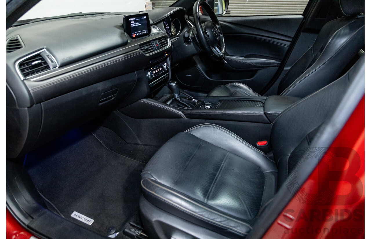 3/2017 Mazda 6 Atenza 6C MY15 4d Sedan Soul Red Metallic 2.5L