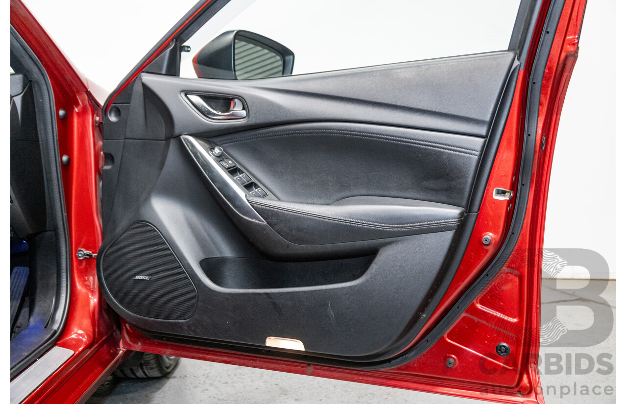 3/2017 Mazda 6 Atenza 6C MY15 4d Sedan Soul Red Metallic 2.5L