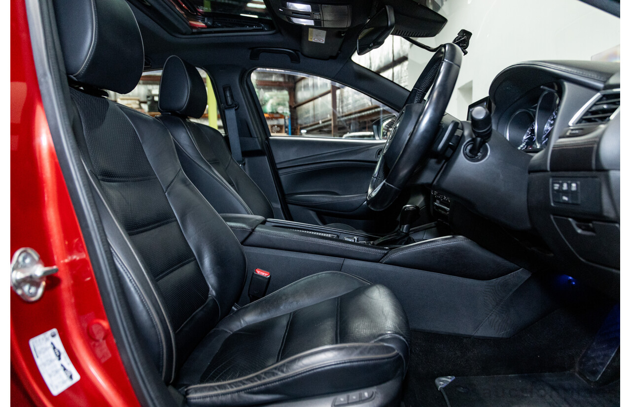 3/2017 Mazda 6 Atenza 6C MY15 4d Sedan Soul Red Metallic 2.5L