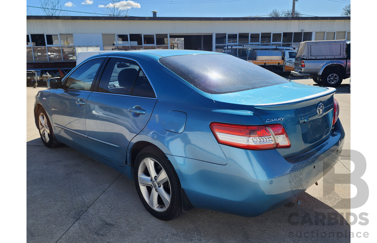 05/2010 Toyota Camry ALTISE FWD ACV40R 09 UPGRADE 4D Sedan Blue 2.4L