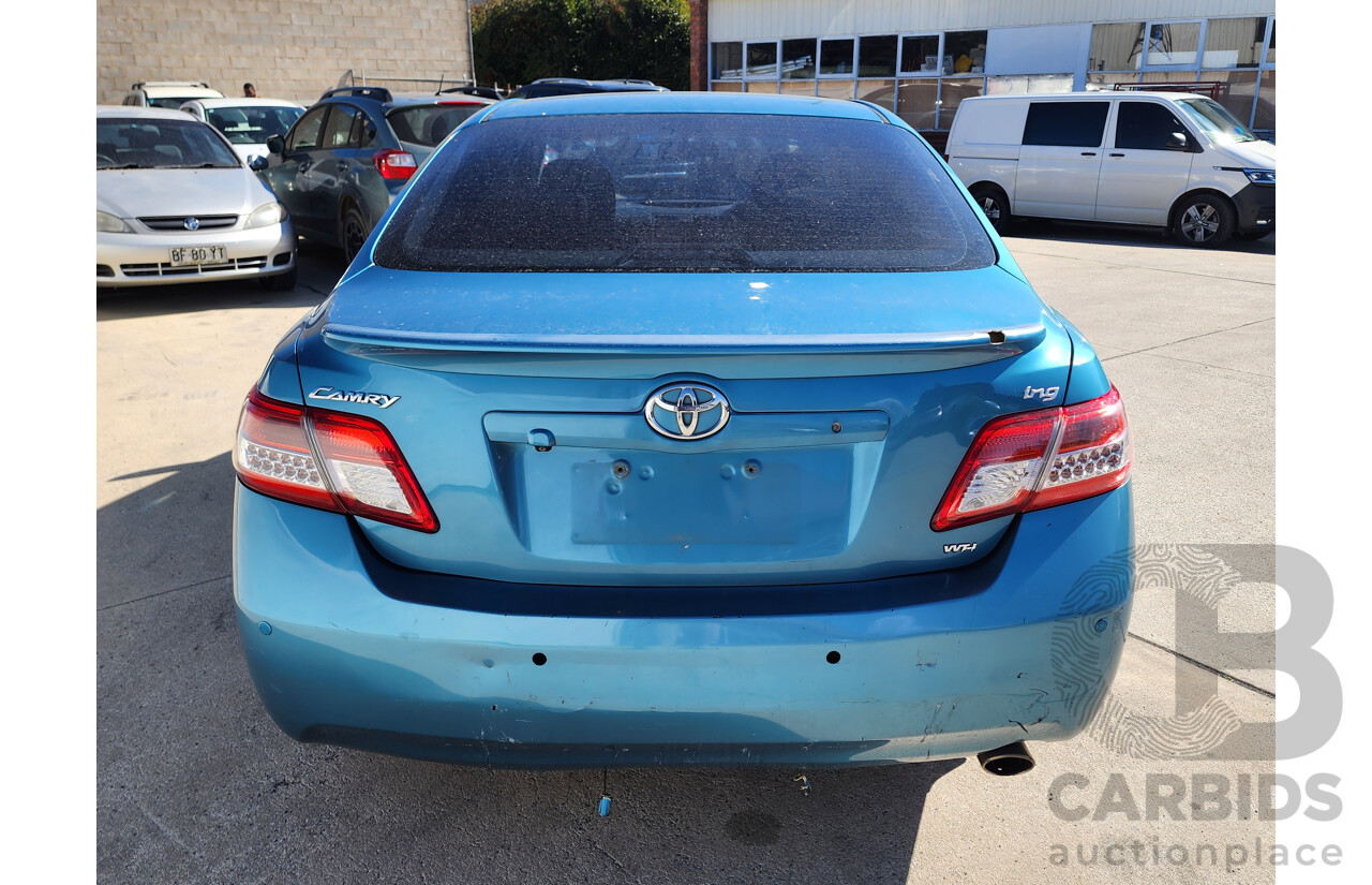 05/2010 Toyota Camry ALTISE FWD ACV40R 09 UPGRADE 4D Sedan Blue 2.4L
