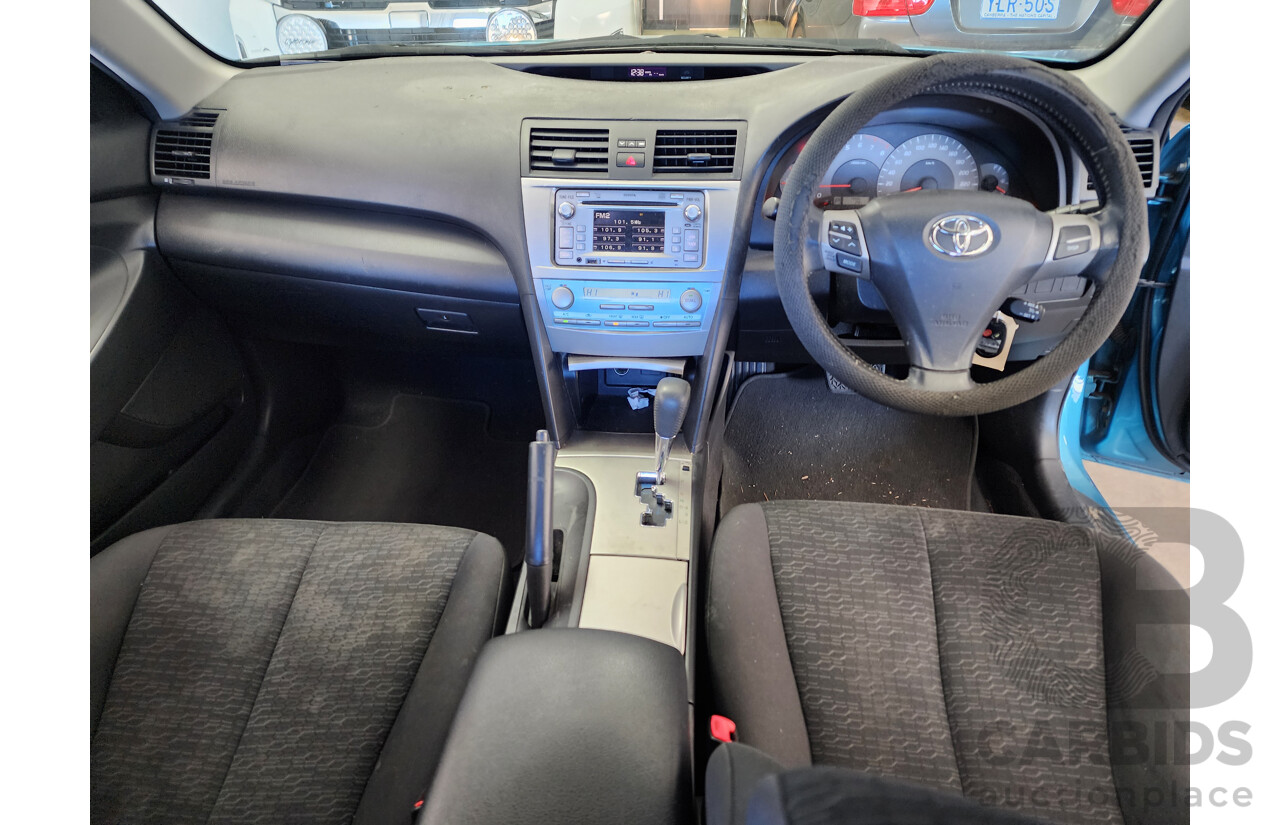 05/2010 Toyota Camry ALTISE FWD ACV40R 09 UPGRADE 4D Sedan Blue 2.4L