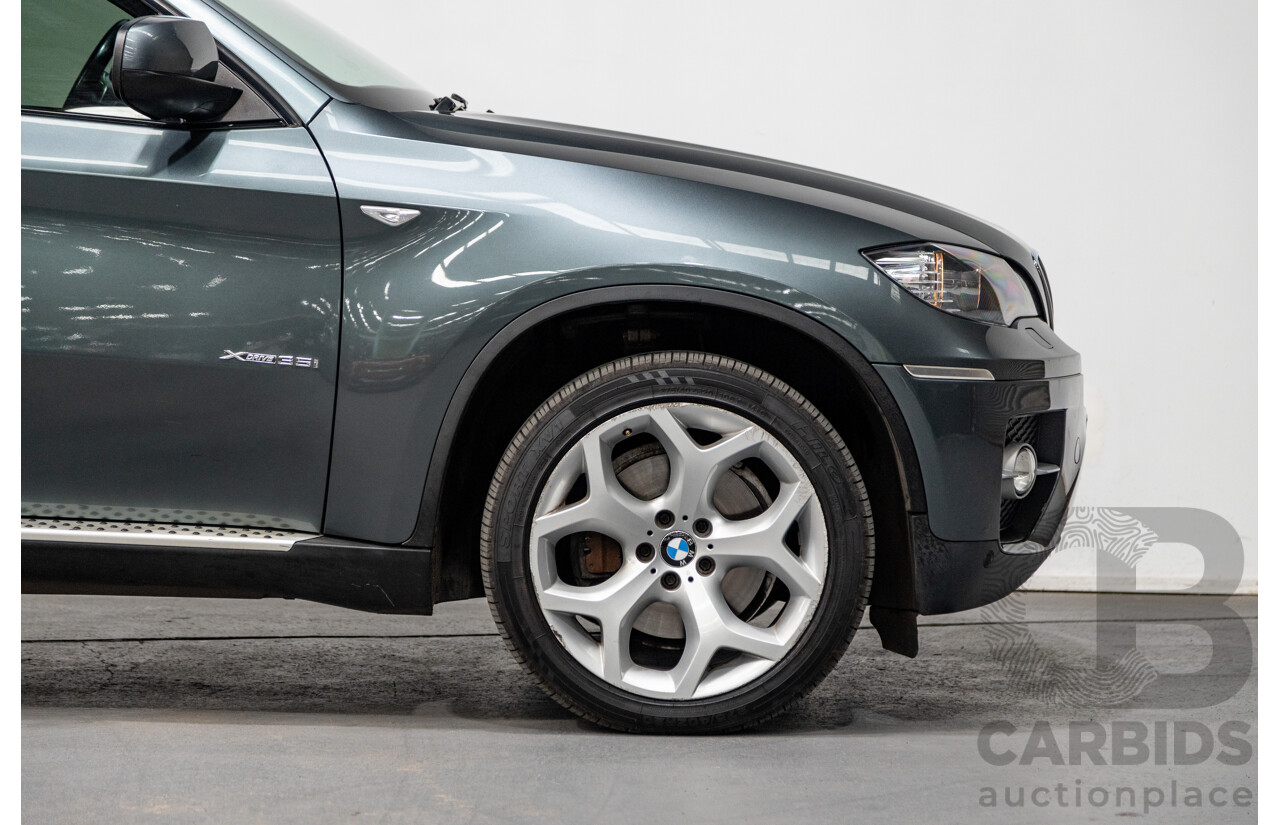 3/2009 BMW X6 Xdrive 35i (AWD) E71 4d Coupe Tasman Green Metallic Turbo 3.0L
