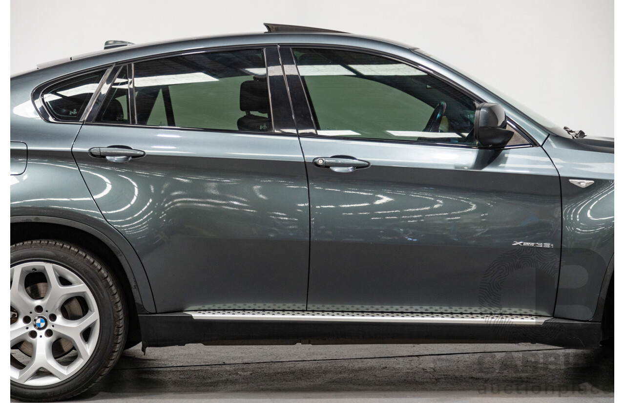 3/2009 BMW X6 Xdrive 35i (AWD) E71 4d Coupe Tasman Green Metallic Turbo 3.0L