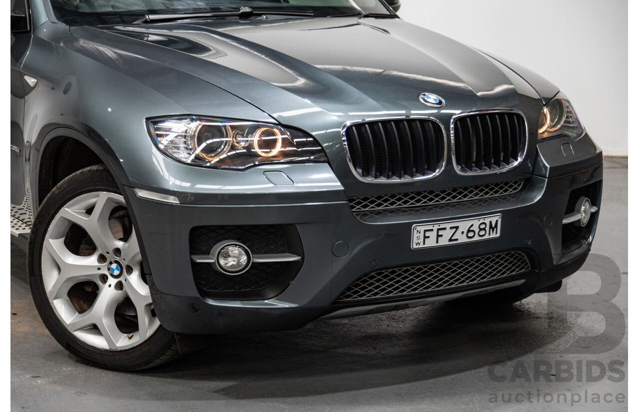 3/2009 BMW X6 Xdrive 35i (AWD) E71 4d Coupe Tasman Green Metallic Turbo 3.0L