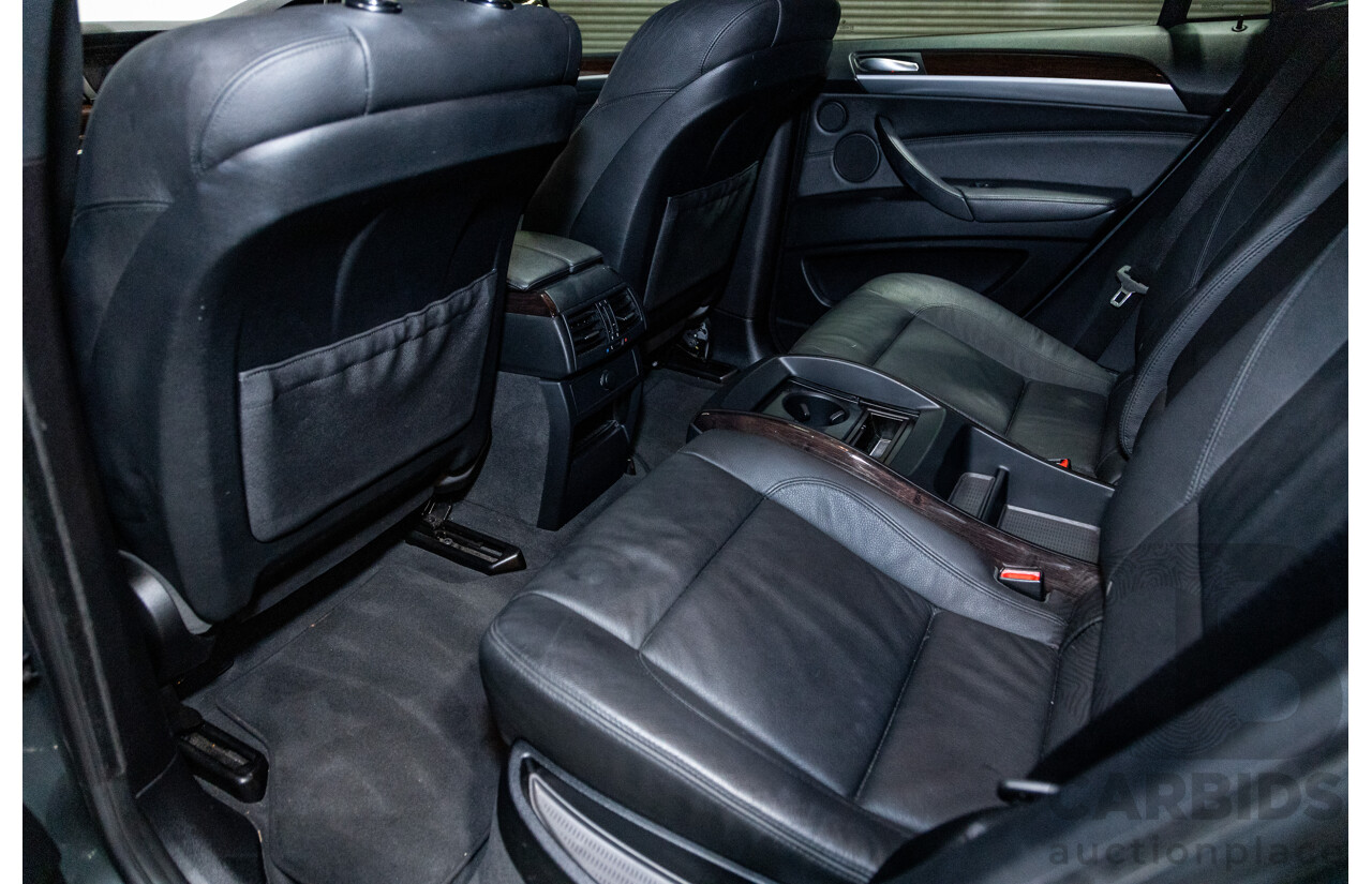 3/2009 BMW X6 Xdrive 35i (AWD) E71 4d Coupe Tasman Green Metallic Turbo 3.0L