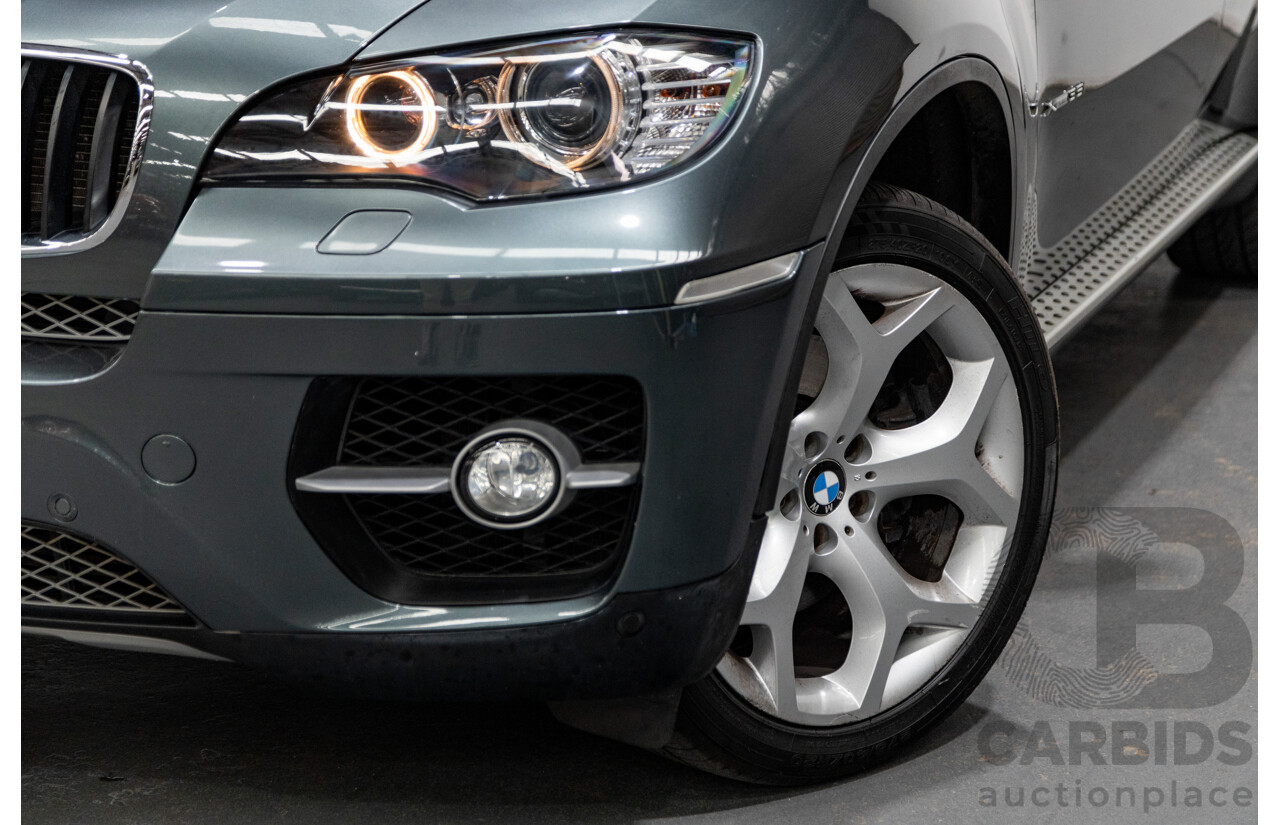 3/2009 BMW X6 Xdrive 35i (AWD) E71 4d Coupe Tasman Green Metallic Turbo 3.0L