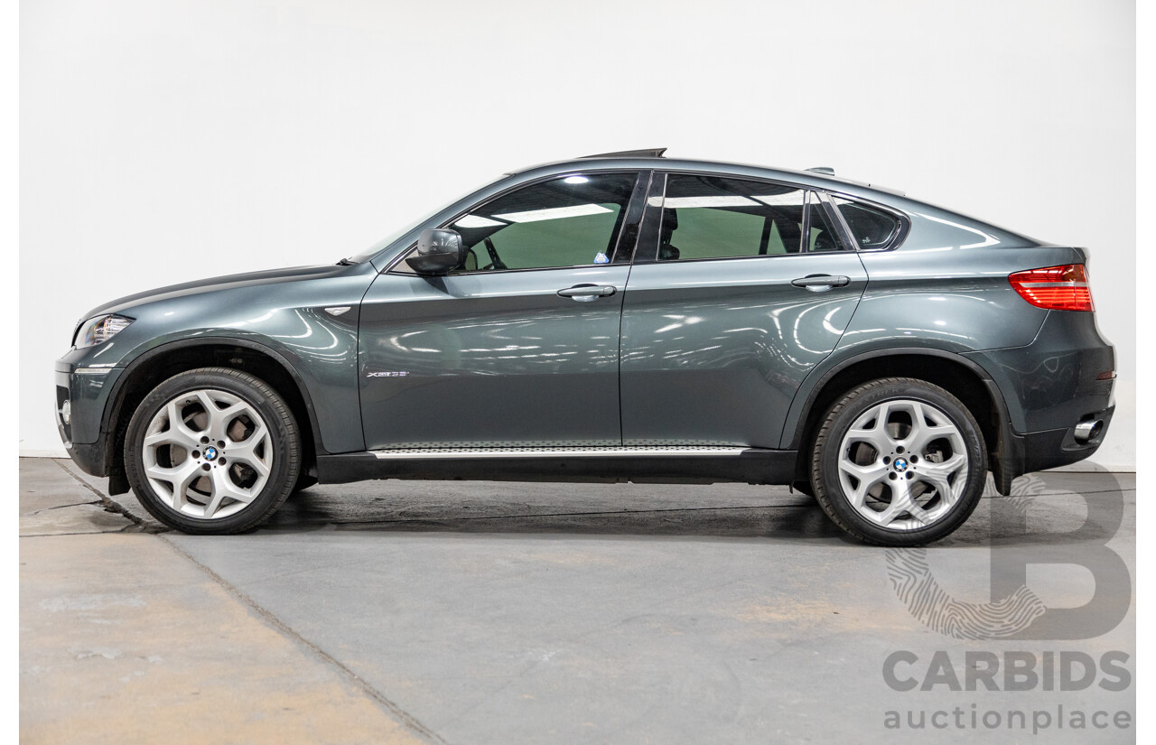 3/2009 BMW X6 Xdrive 35i (AWD) E71 4d Coupe Tasman Green Metallic Turbo 3.0L